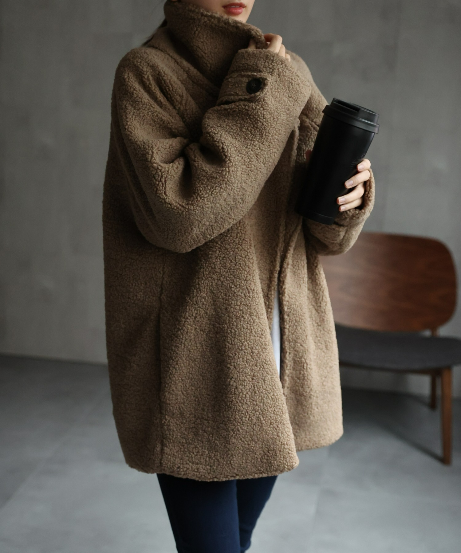 model:162cm着用サイズ：F