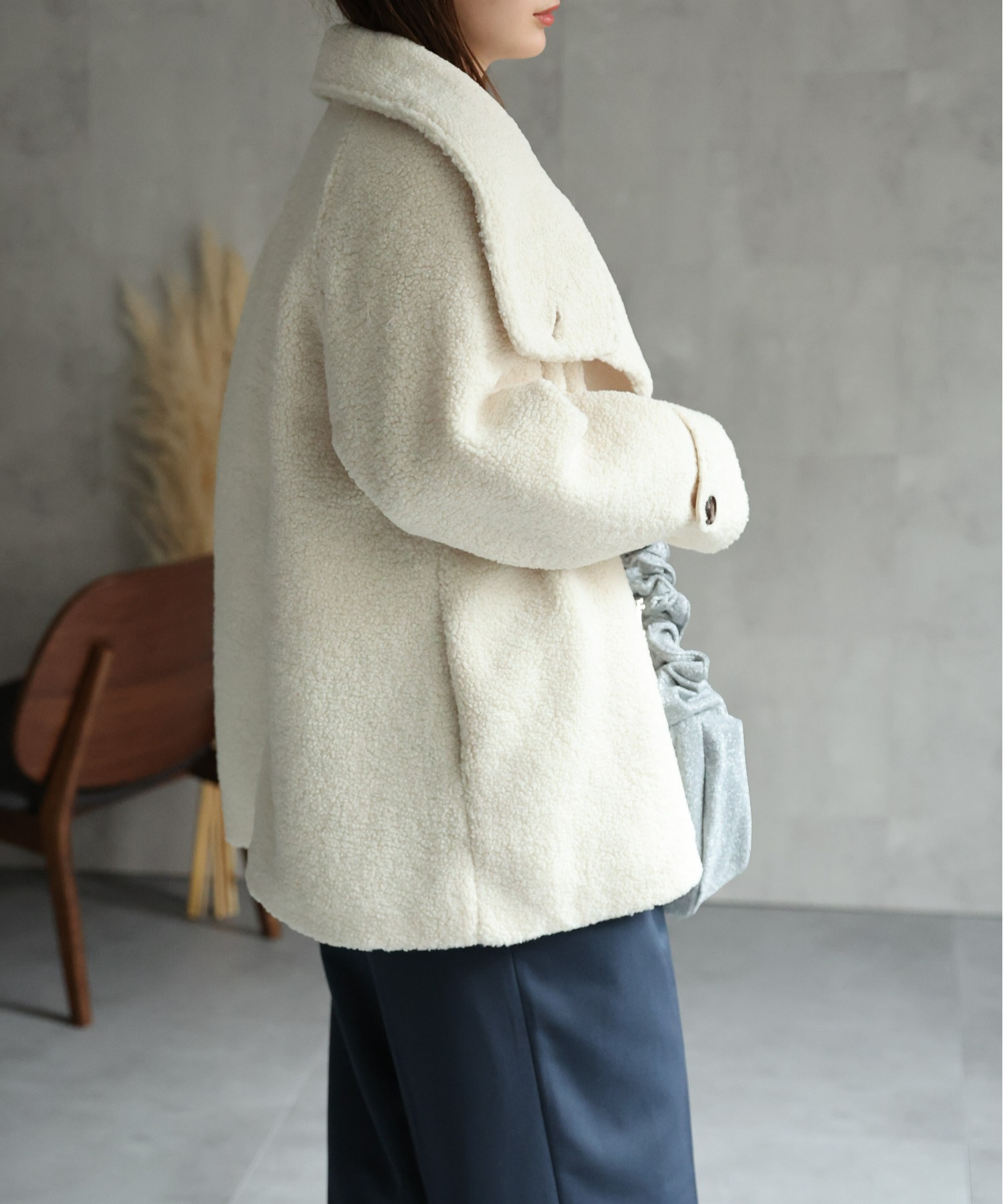 model:162cm着用サイズ：F