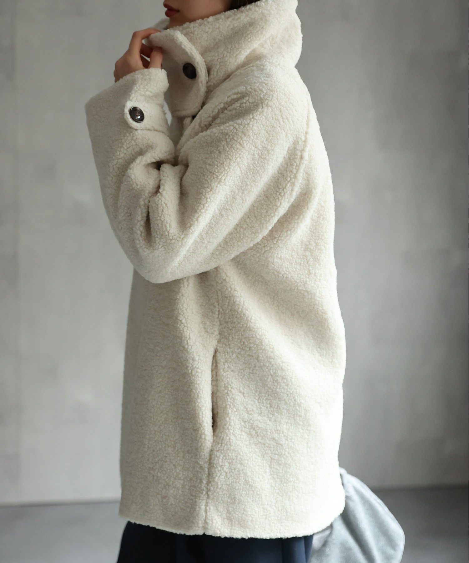 model:162cm着用サイズ：F