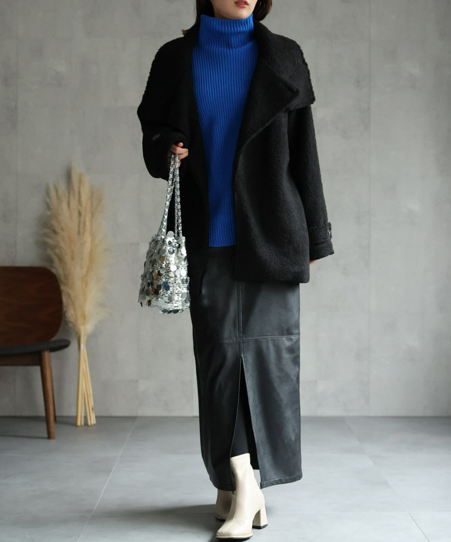 model:162cm着用サイズ：F