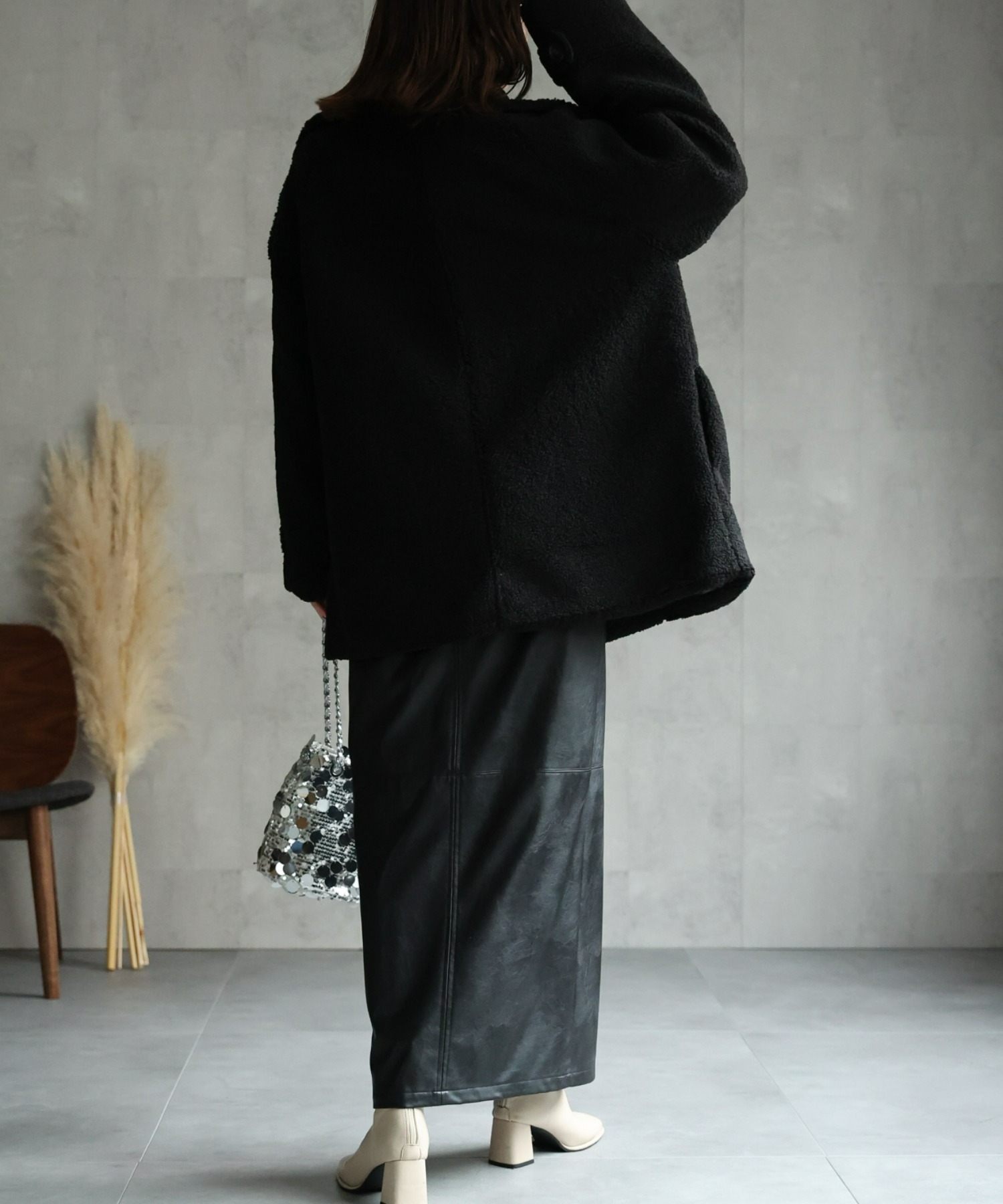 model:162cm着用サイズ：F