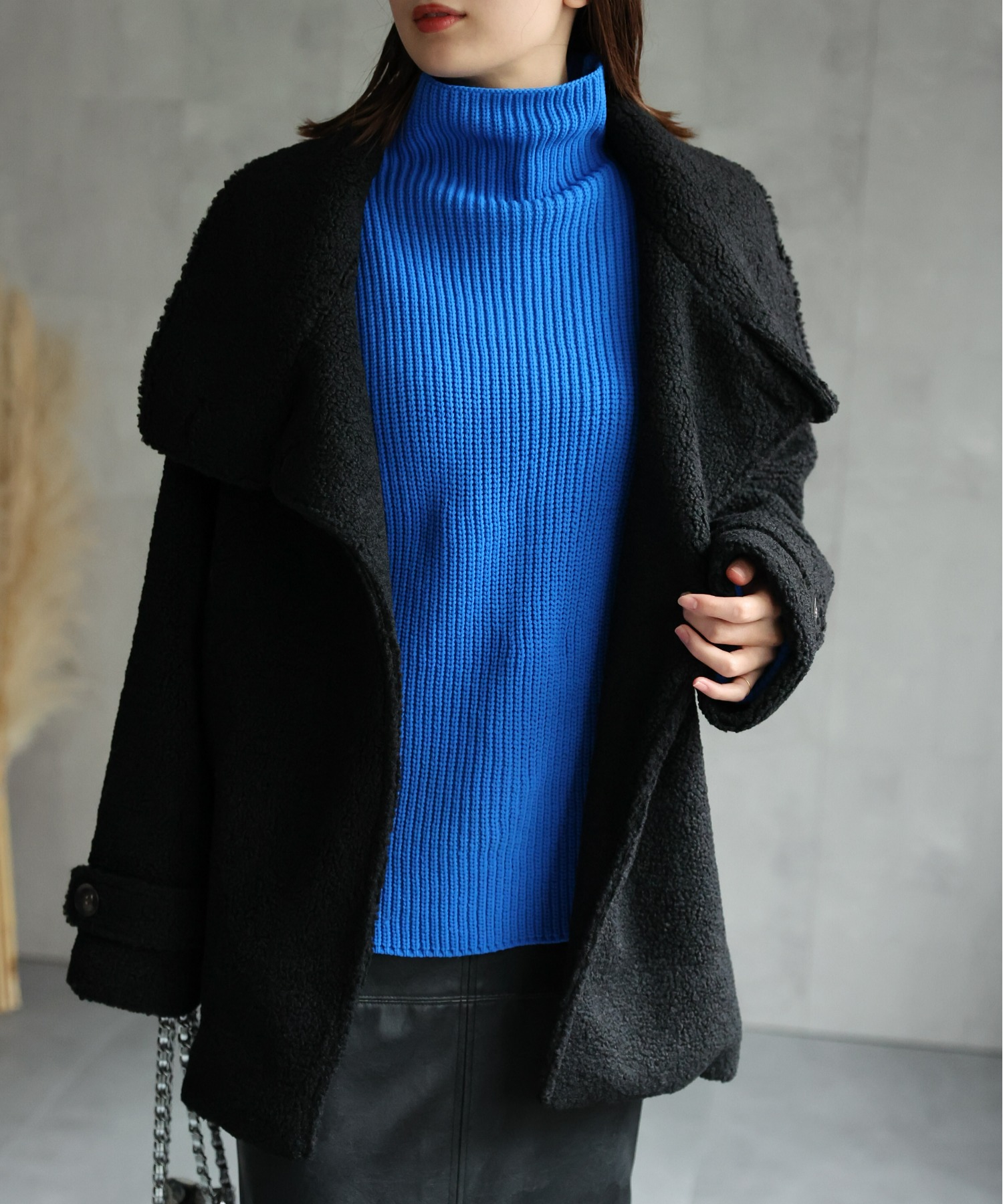 model:162cm着用サイズ：F