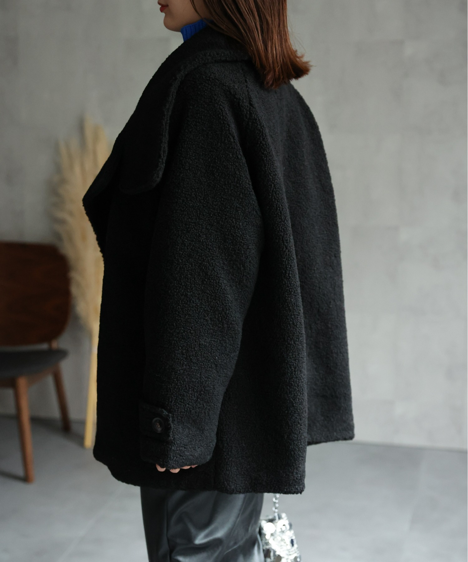 model:162cm着用サイズ：F