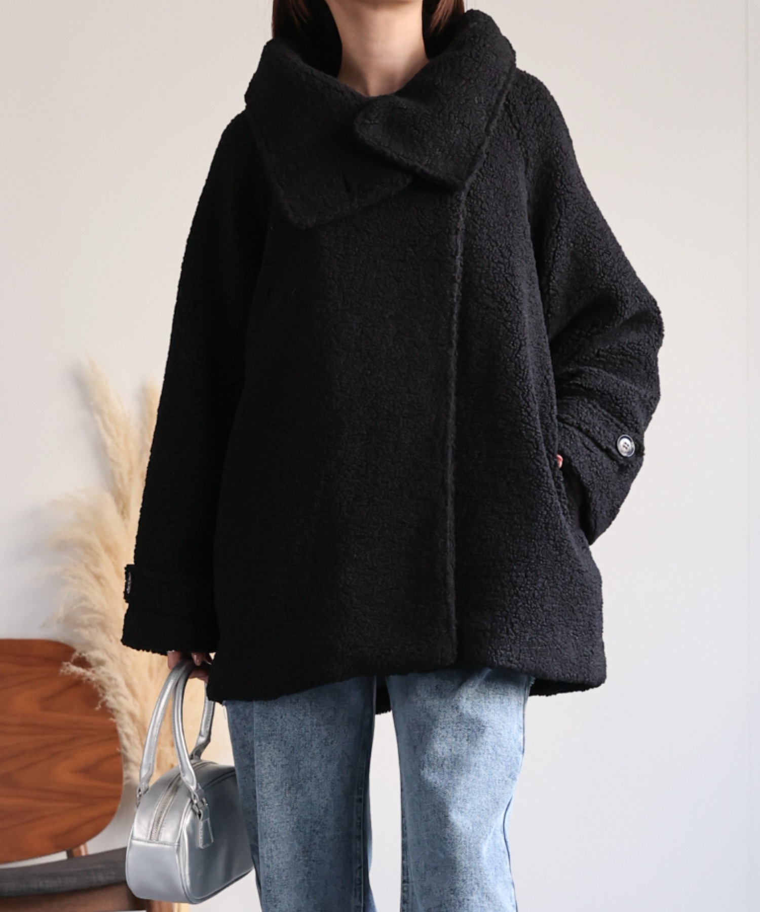model:162cm着用サイズ：F