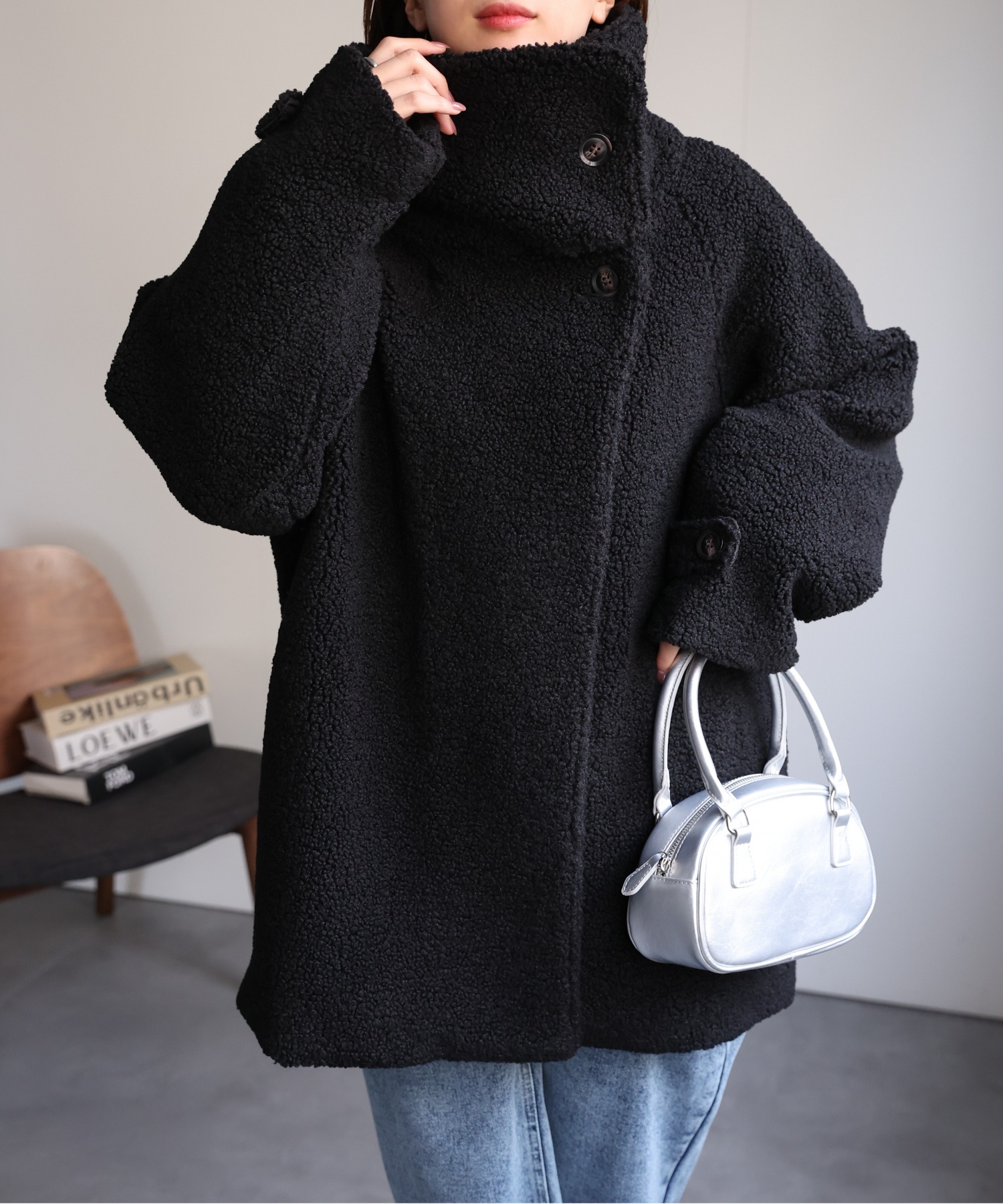 model:162cm着用サイズ：F