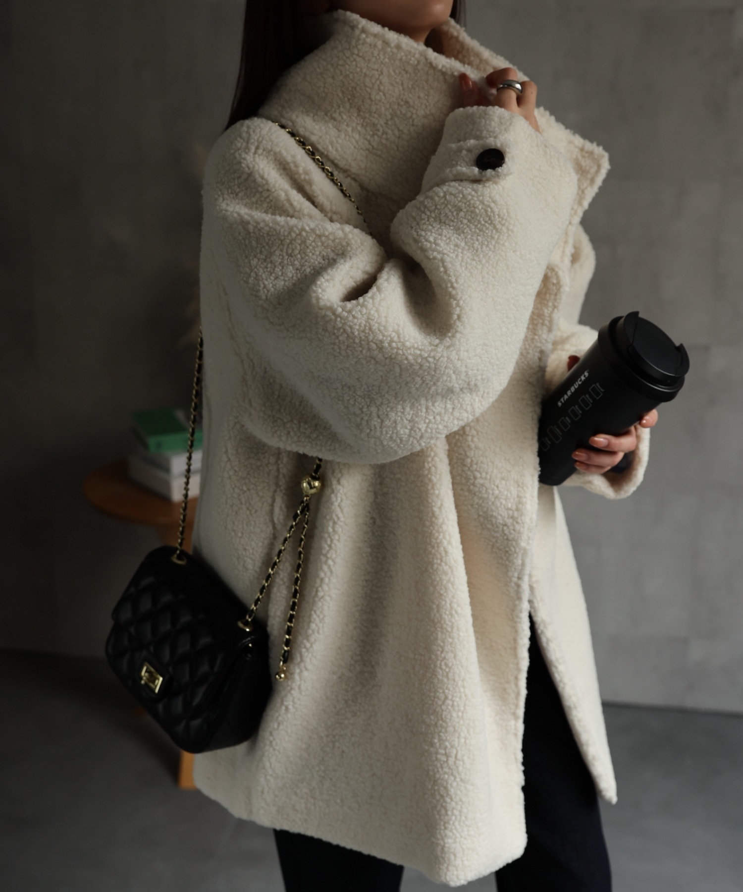 model:162cm着用サイズ：F
