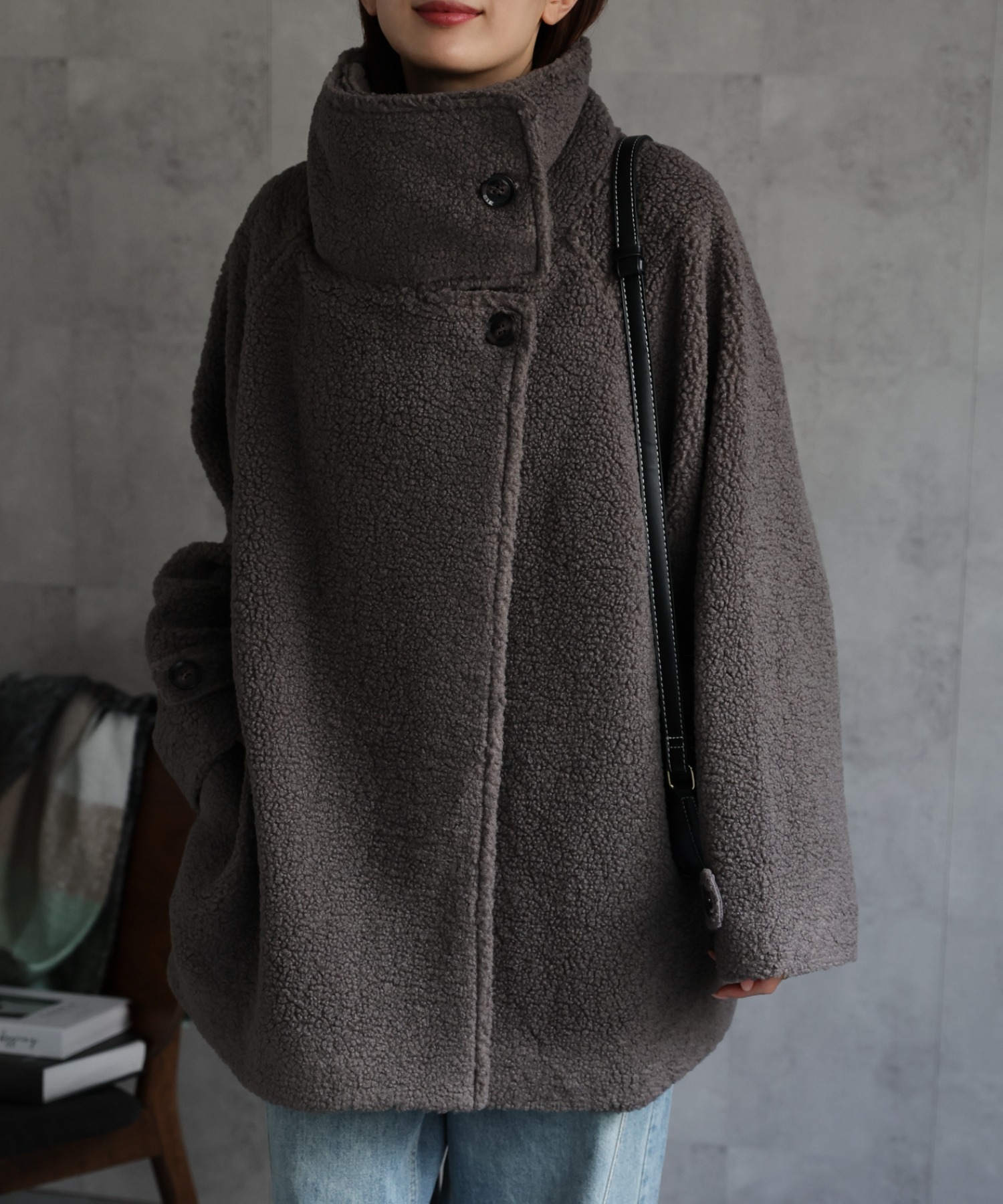 model:162cm着用サイズ：F