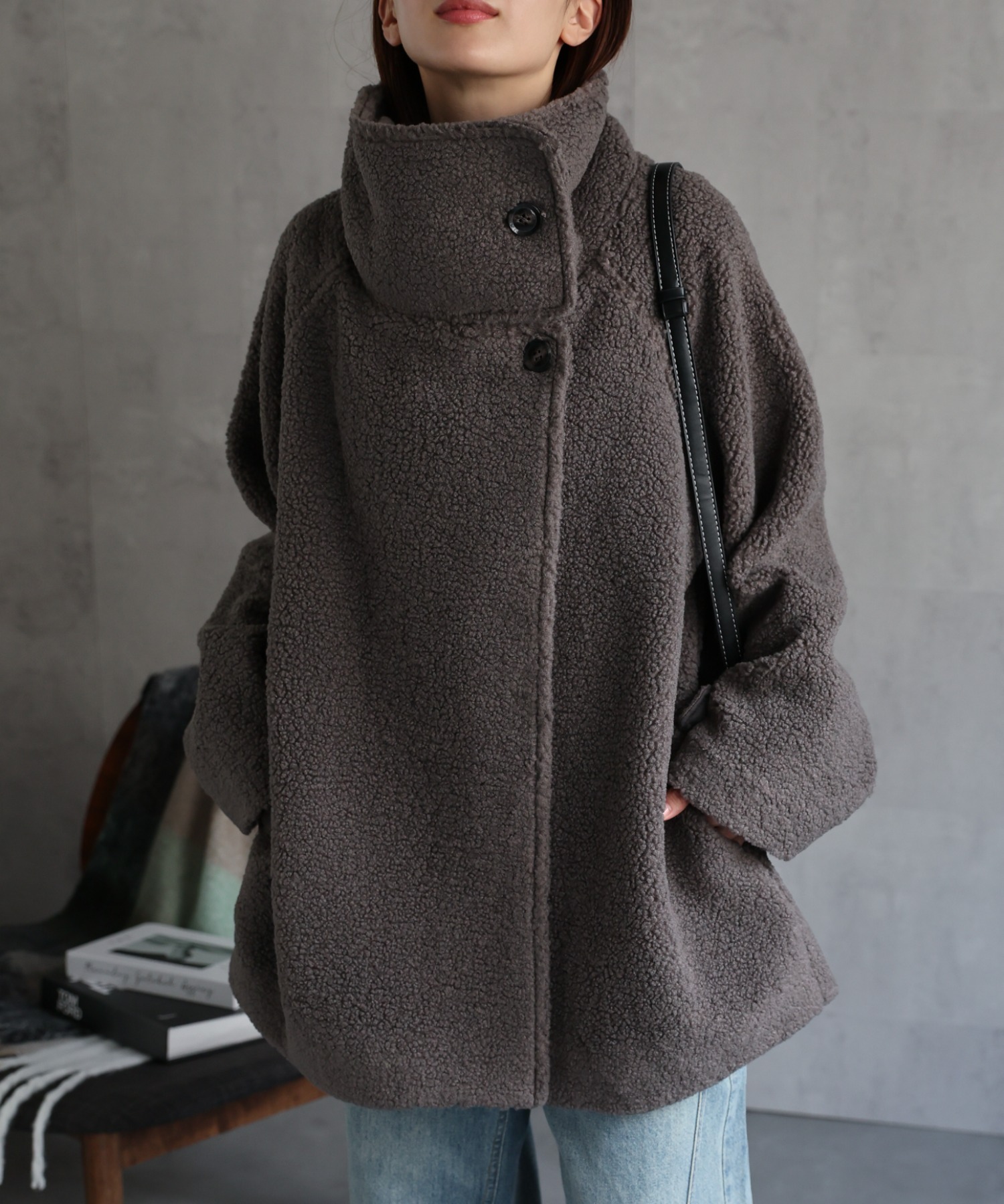 model:162cm着用サイズ：F