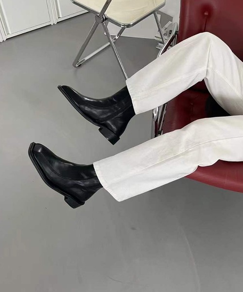 セール(SALE)開催中！ファッション通販 Square flat short boots chs21a043-ファッション通販サイト 靴