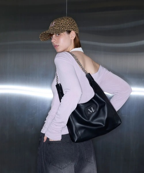 A'GEM/9 × .kom 『MUCENT/ムーセント』GLADY SILVER CHAIN LEATHER