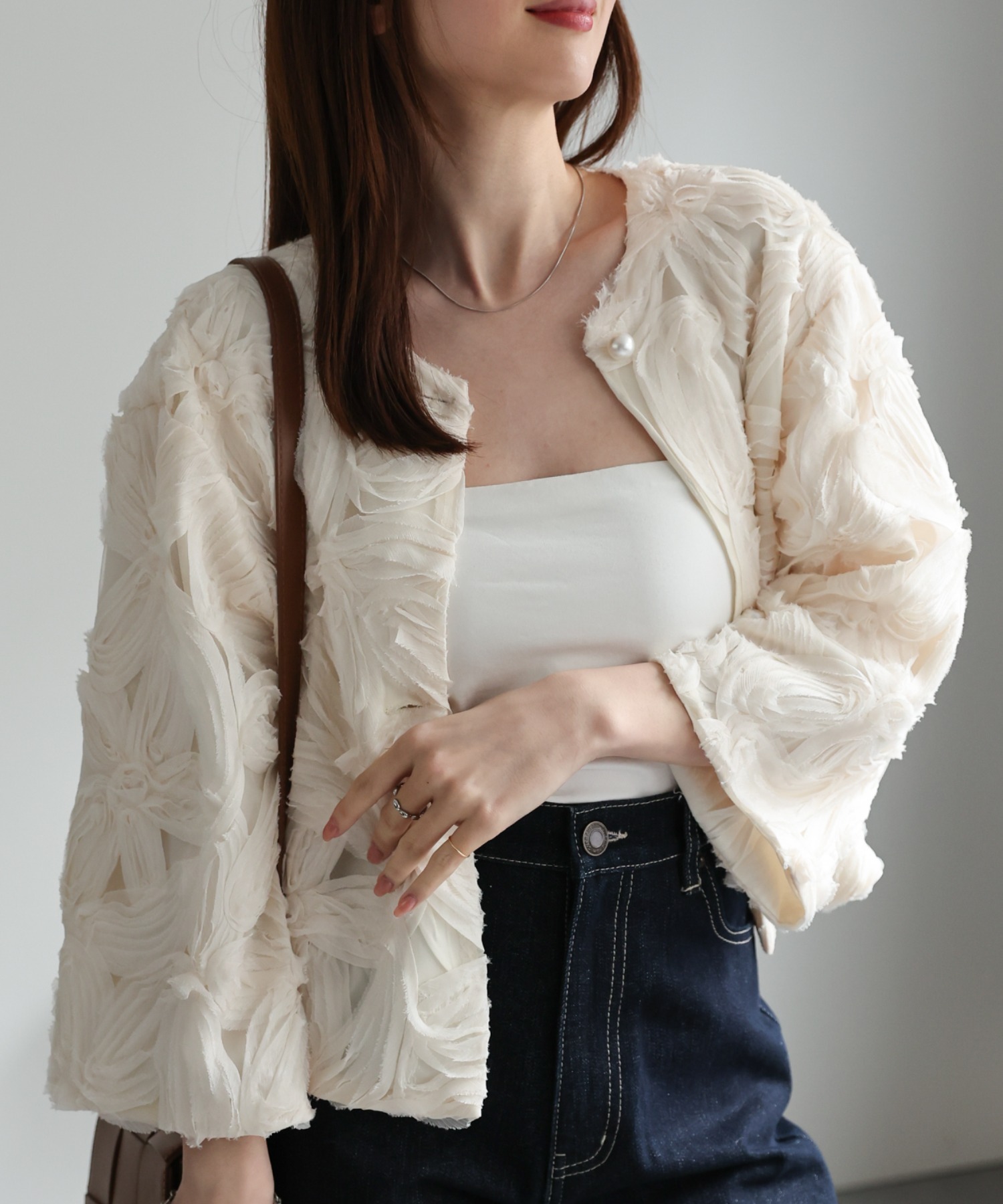 model：162㎝着用サイズ：F