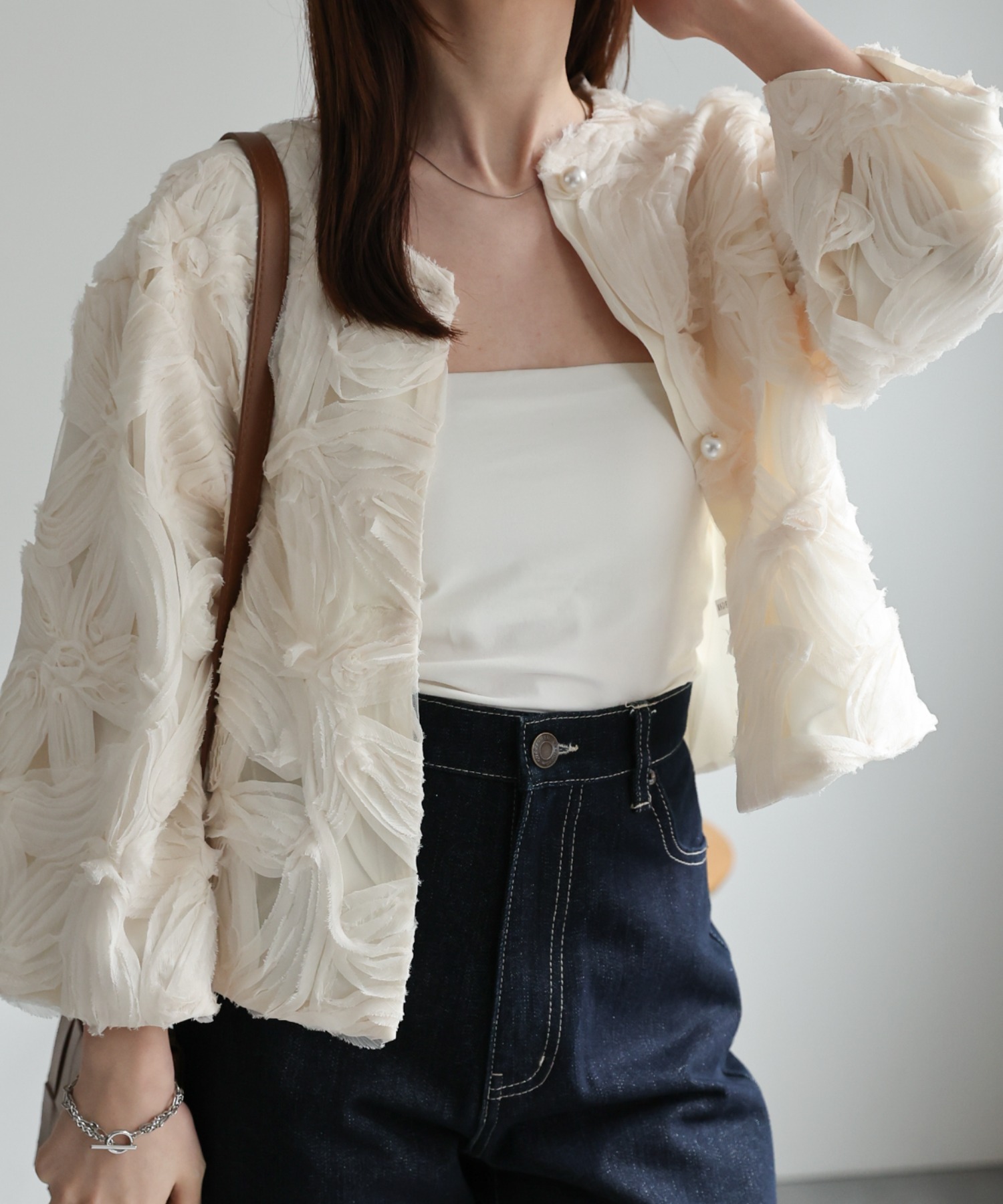model：162㎝着用サイズ：F