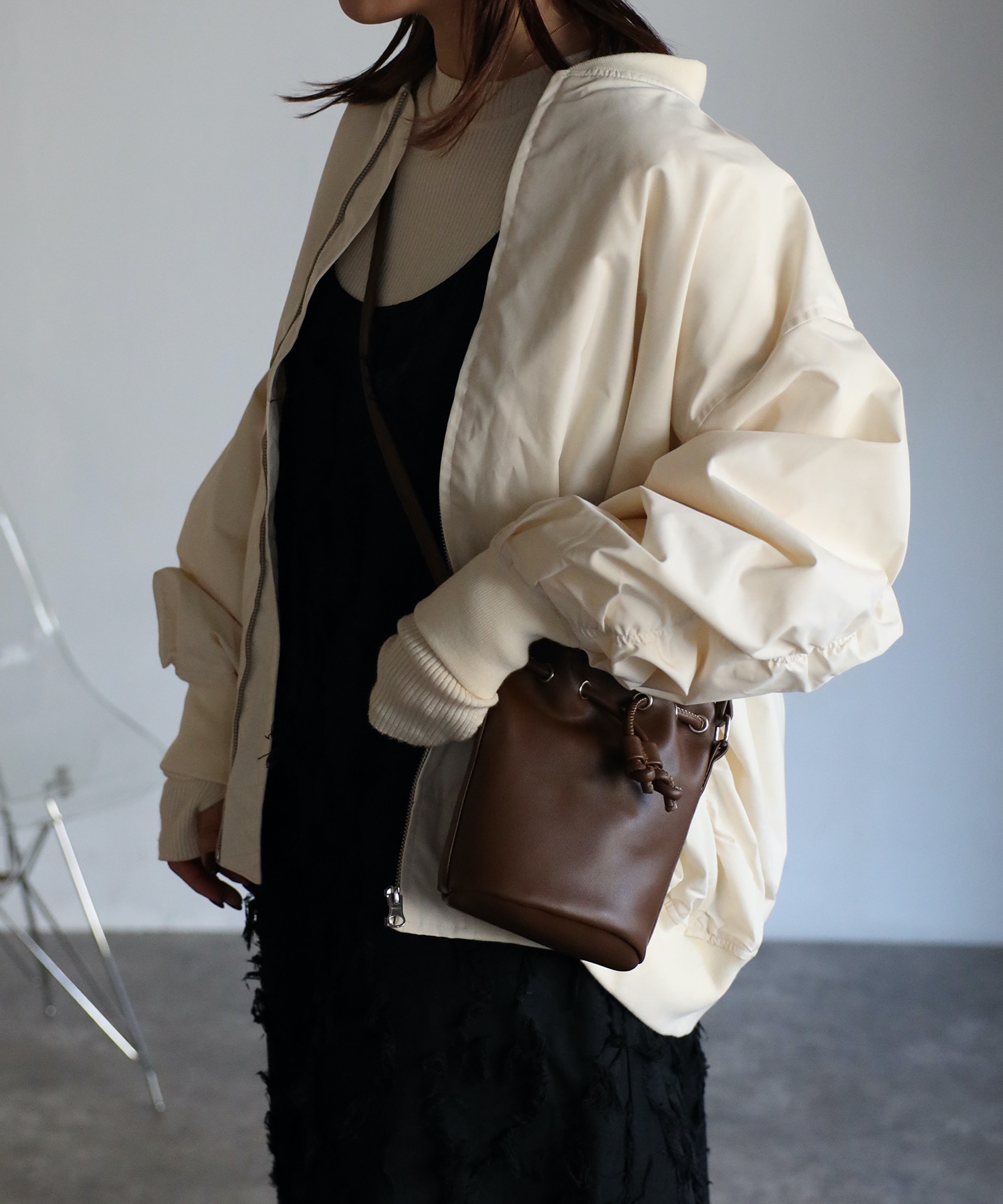 model:162cm  着用サイズ:FREE