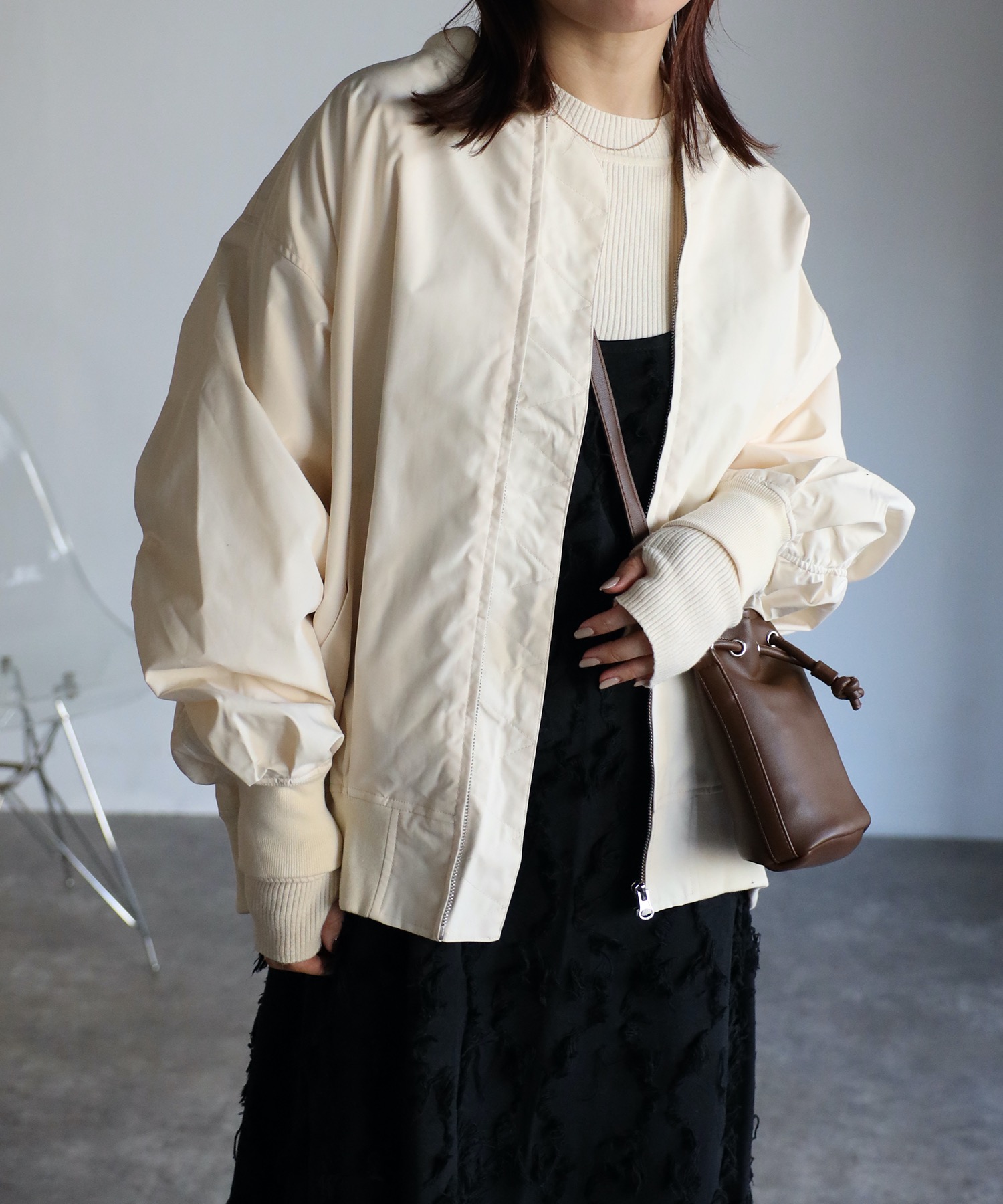 model:162cm  着用サイズ:FREE