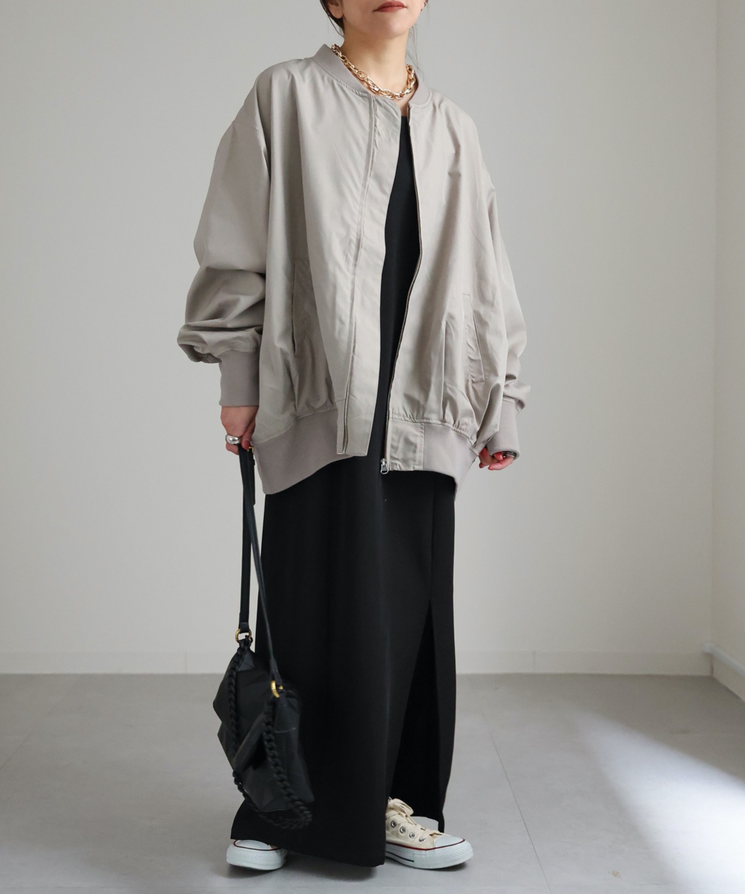 model:156cm  着用サイズ:FREE
