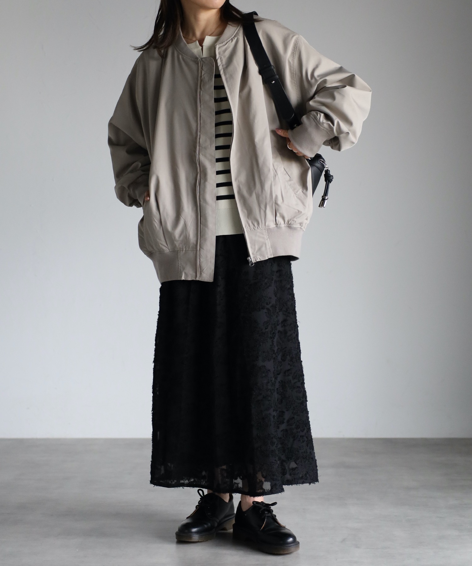 model:162cm  着用サイズ:FREE