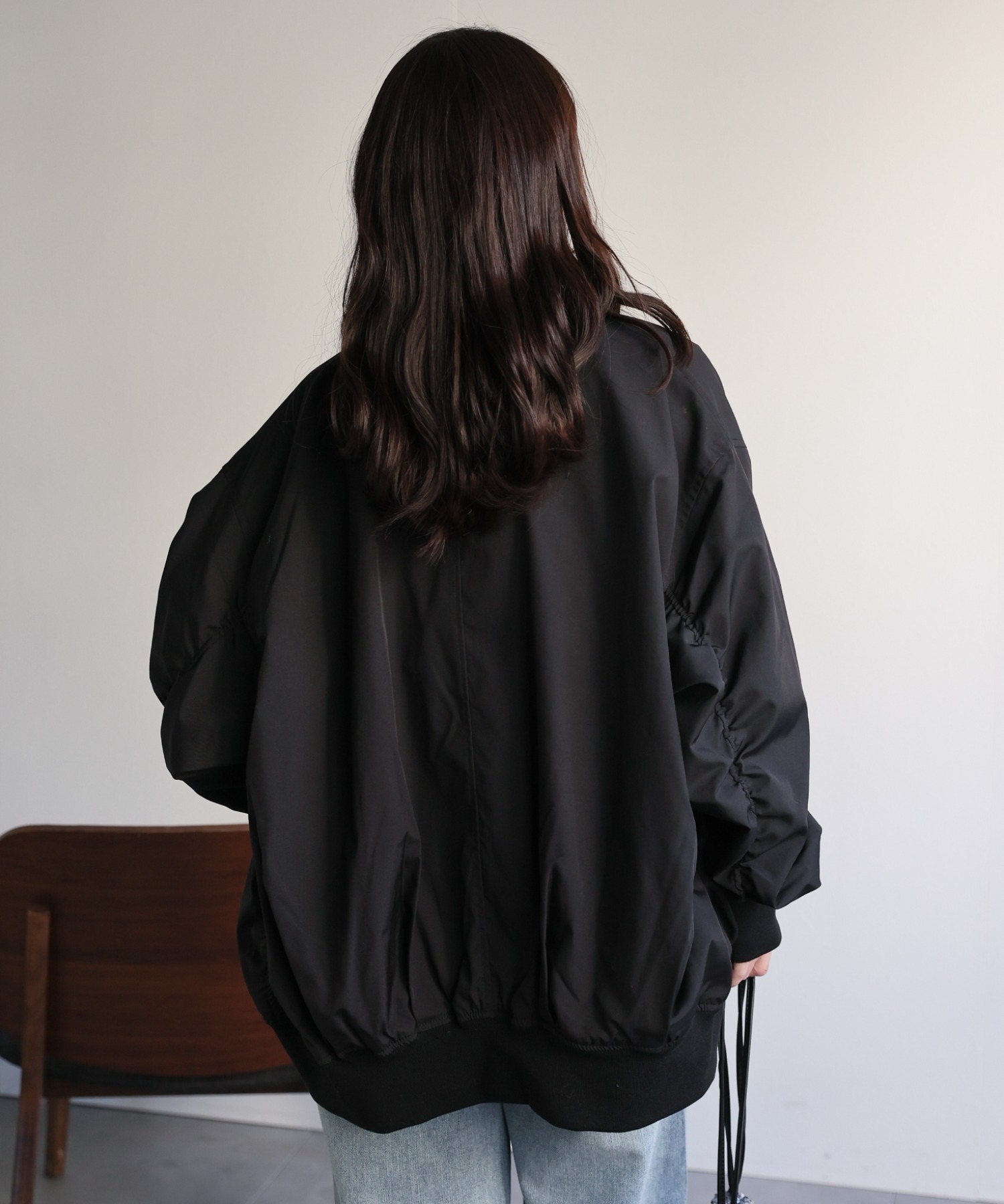 model：156cm 着用サイズ：FREE