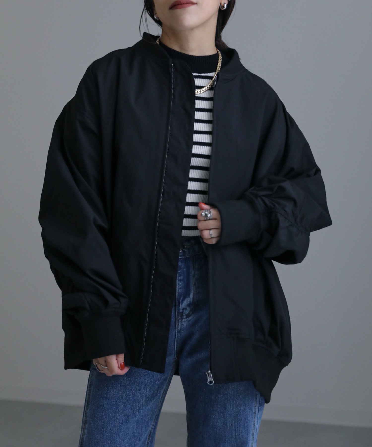 model:156cm  着用サイズ:FREE