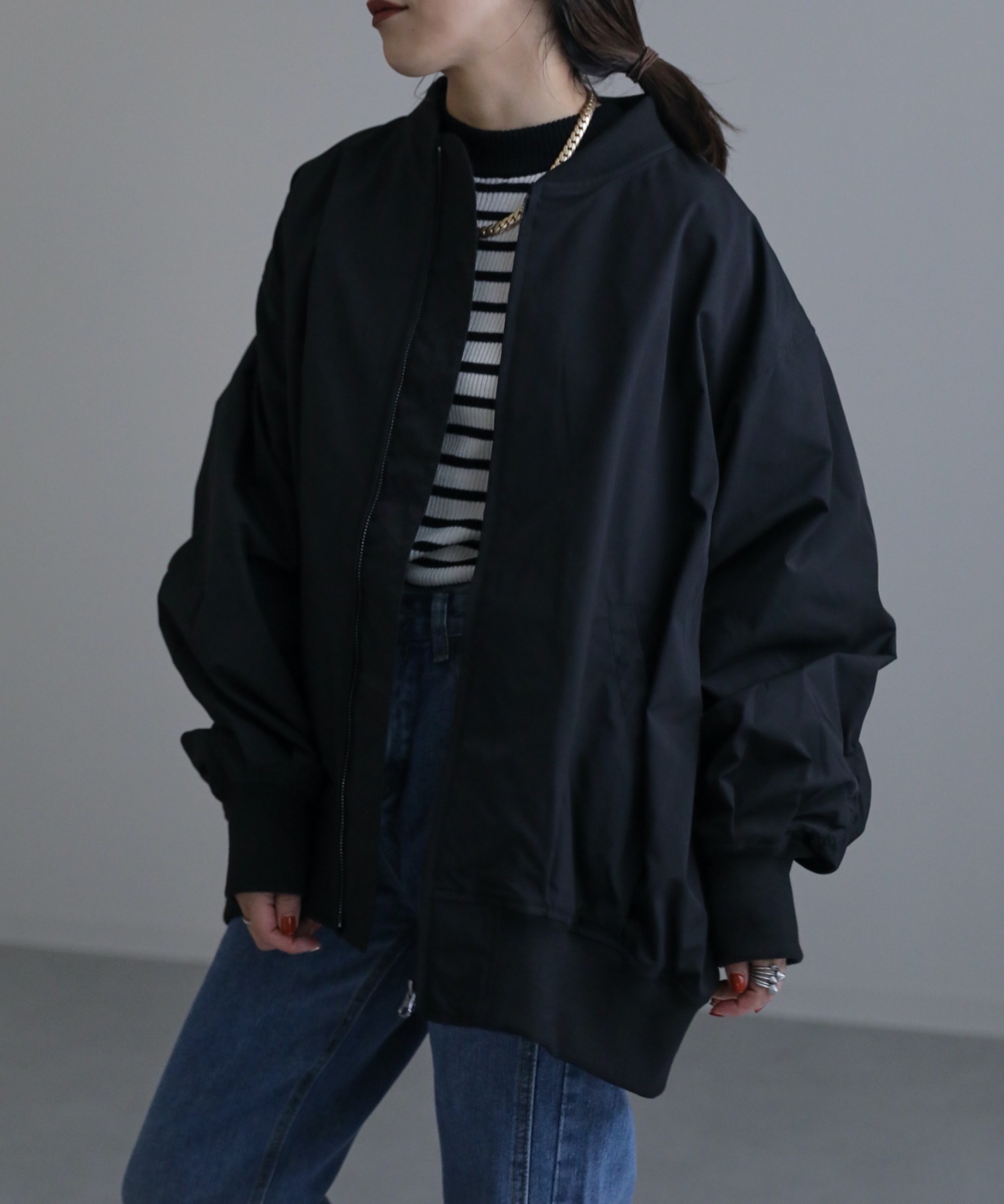 model:156cm  着用サイズ:FREE