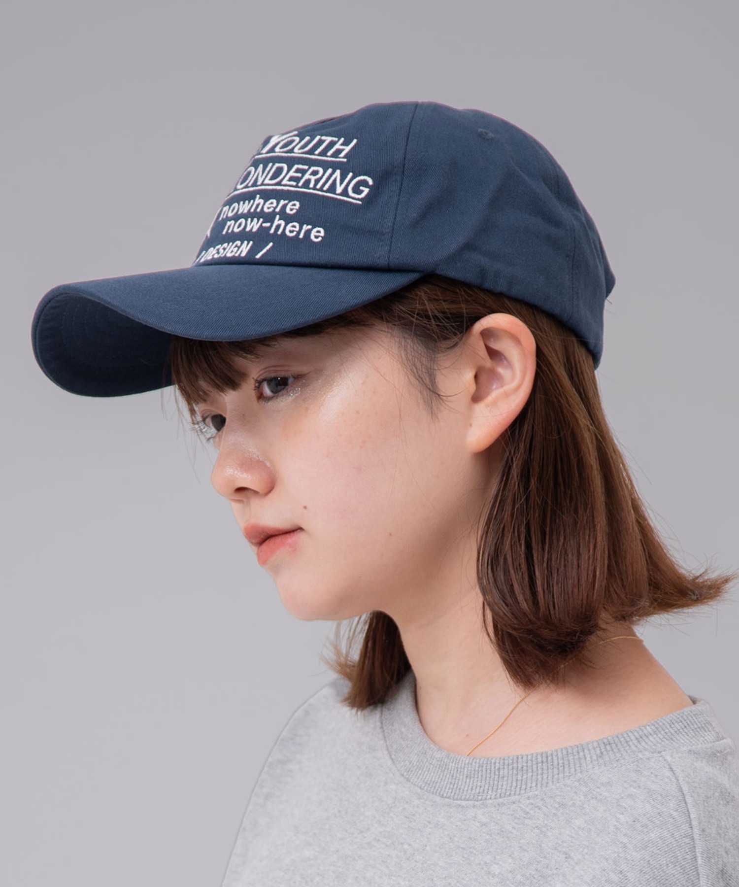 【mahagrid】24FW★ GOTHIC TYPO CAP GOTHIC TYPO CAP - mahagrid | 60% - Asian Fashion Online Store