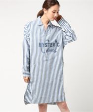 CLASSICS pt 長袖プルオーバーシャツワンピース