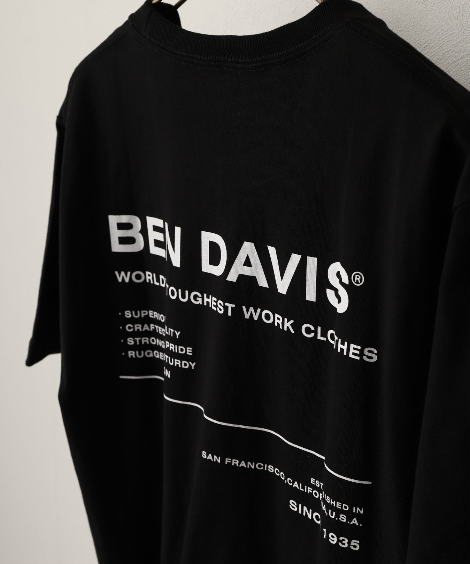 BEN DAVIS ベンデイビス mini 人気ブランドを 刺繍Tシャツ gorilla