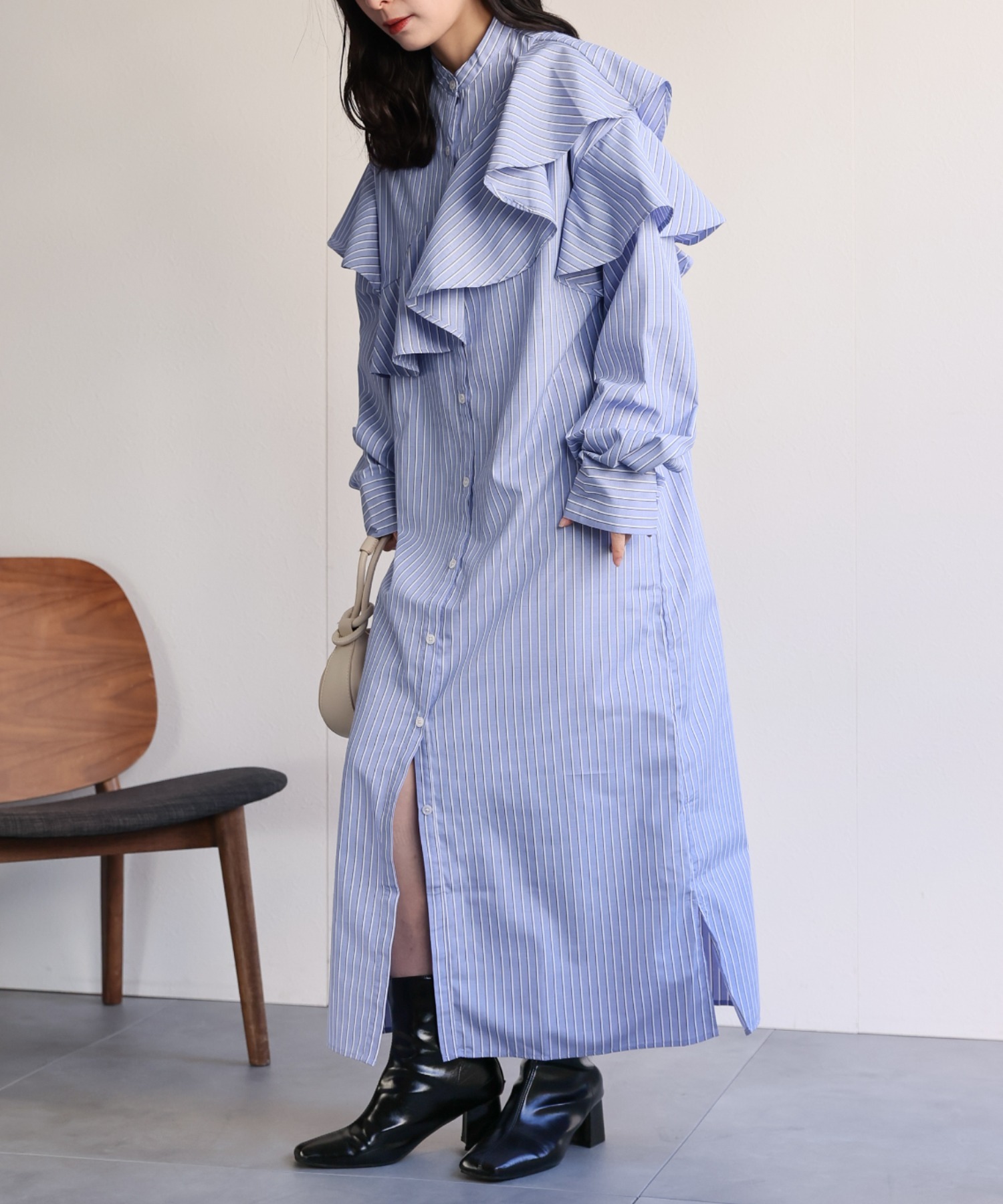 model：156cm 着用サイズ：FREE