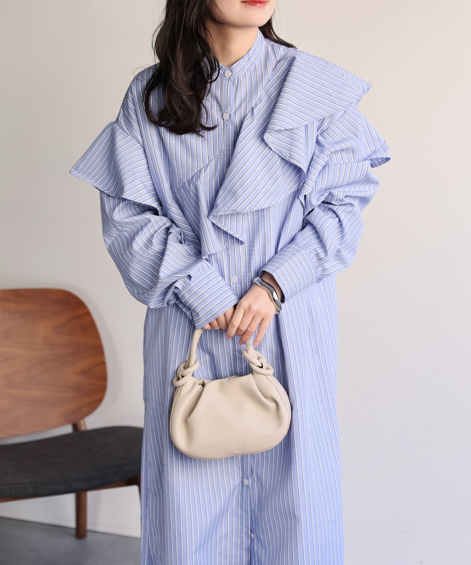 model：156cm 着用サイズ：FREE