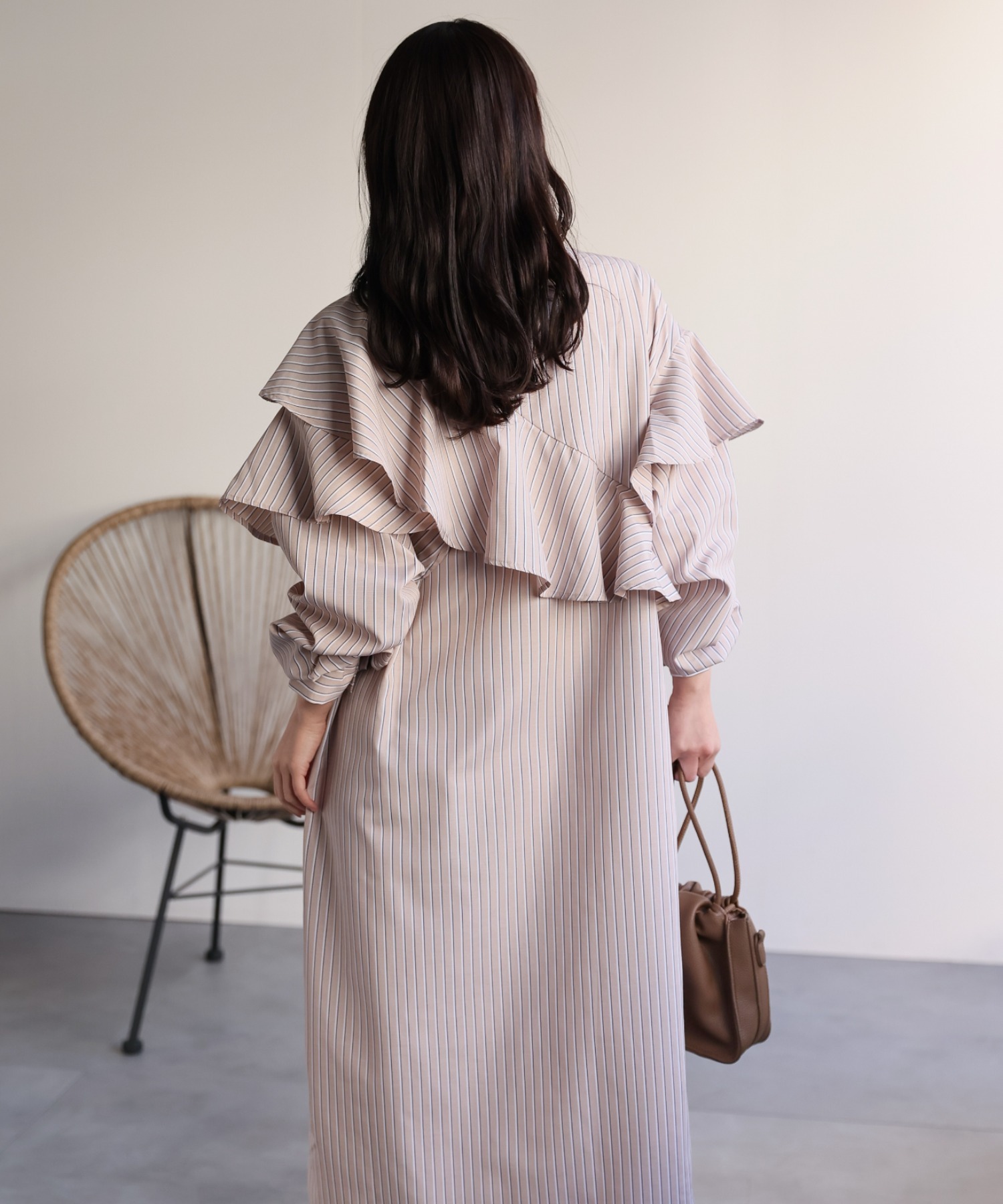 model：156cm 着用サイズ：FREE