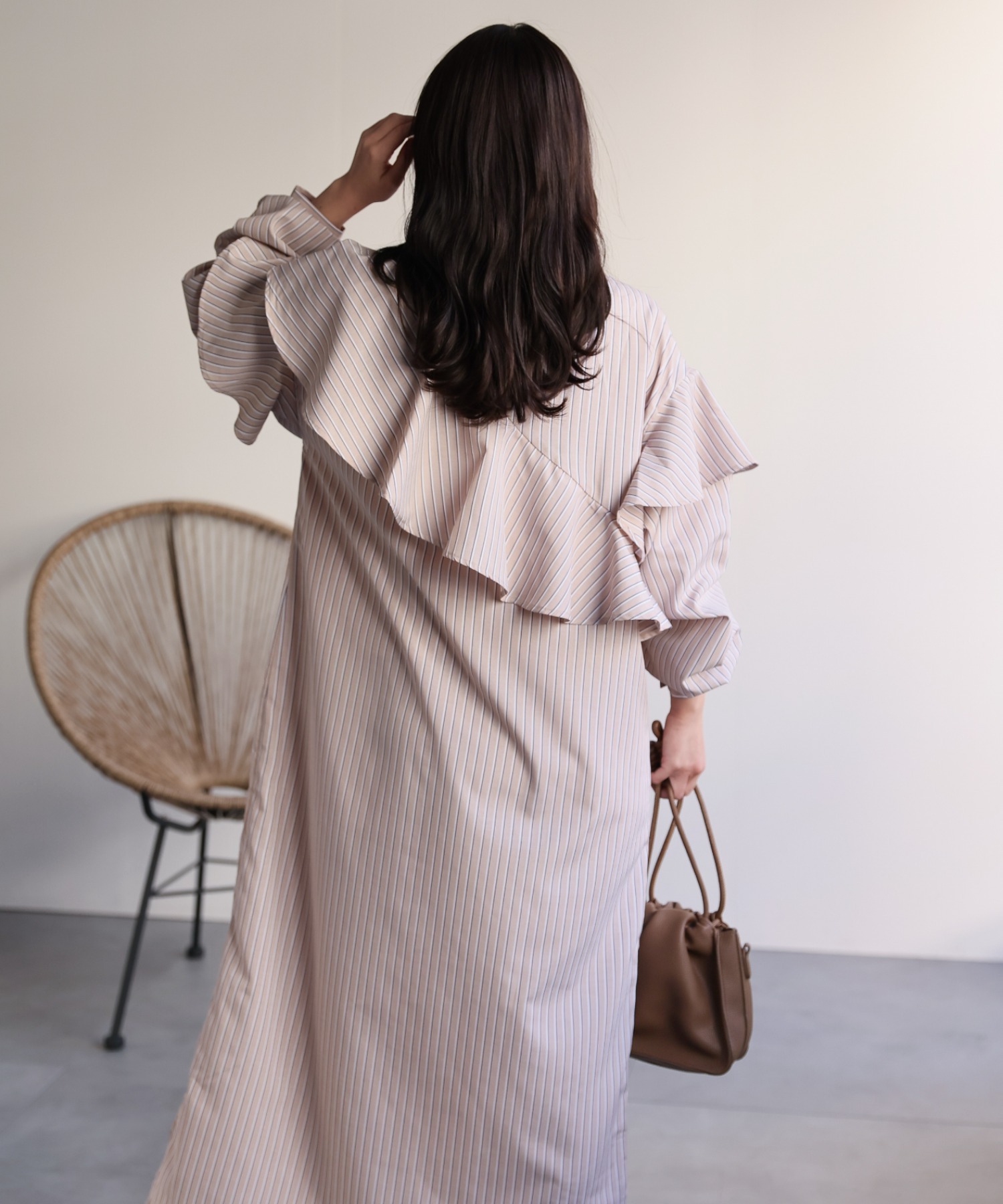 model：156cm 着用サイズ：FREE
