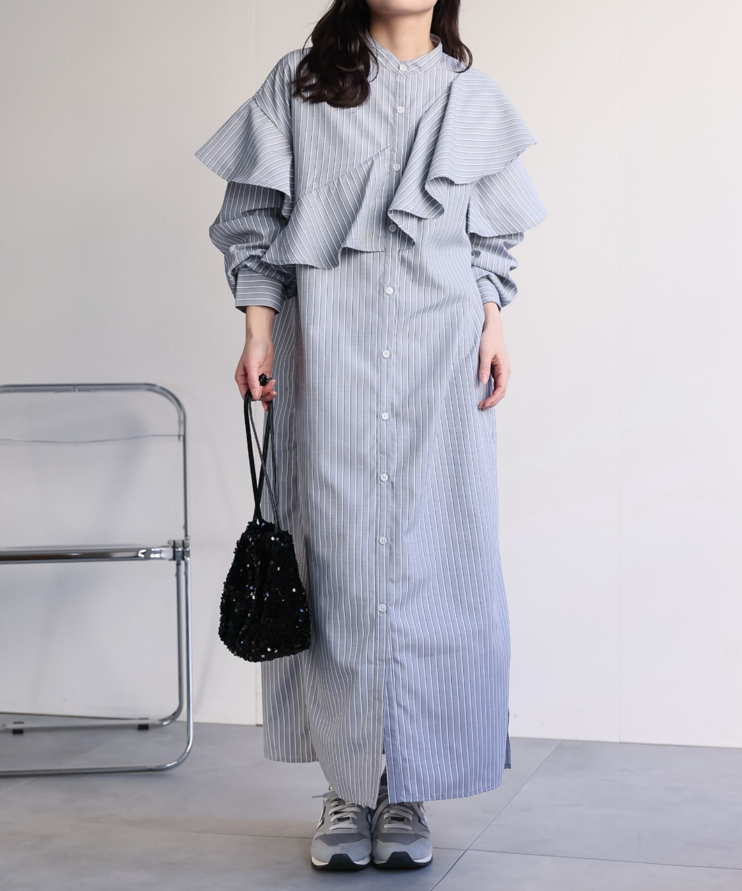 model：156cm 着用サイズ：FREE