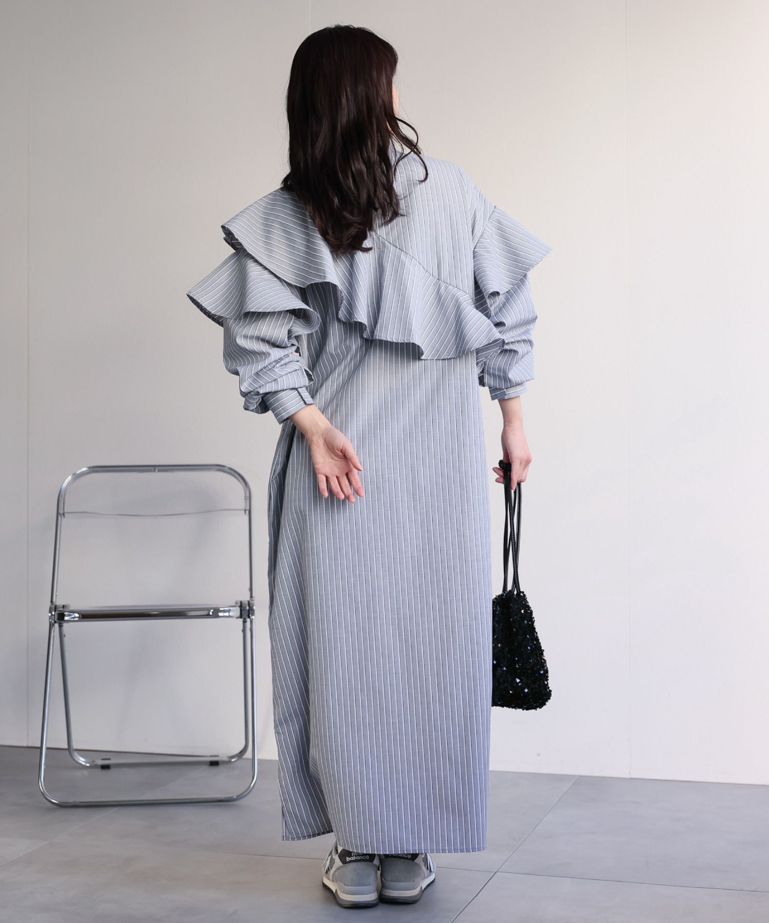 model：156cm 着用サイズ：FREE