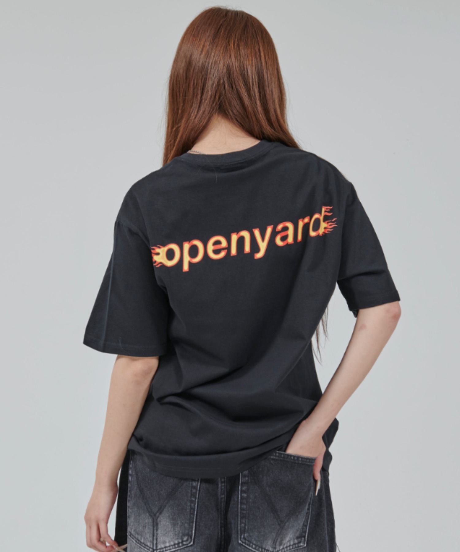 ★OY★IGNITE LOGO TEE - BLACK★正規品/韓国直送料込/人気 OY/オーワイ』IGNITE LOGO TEE/イグナイトロゴ半袖Tシャツ OY│A