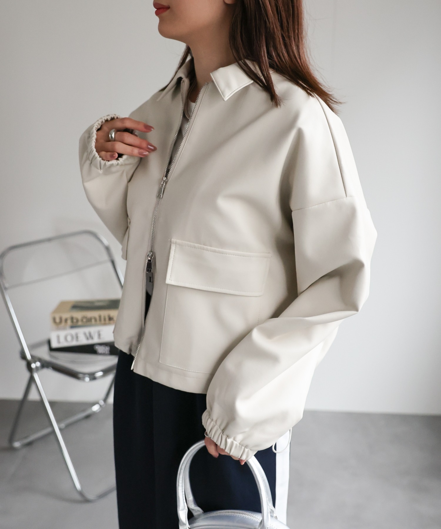 model：162cm 着用サイズ：F