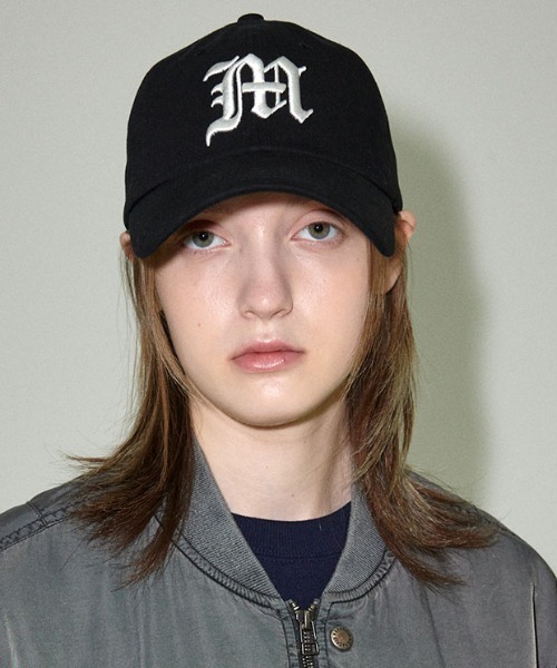 mahagrid/マハグリッド』 GOTHIC M LOGO BALL CAP/ゴシックエム