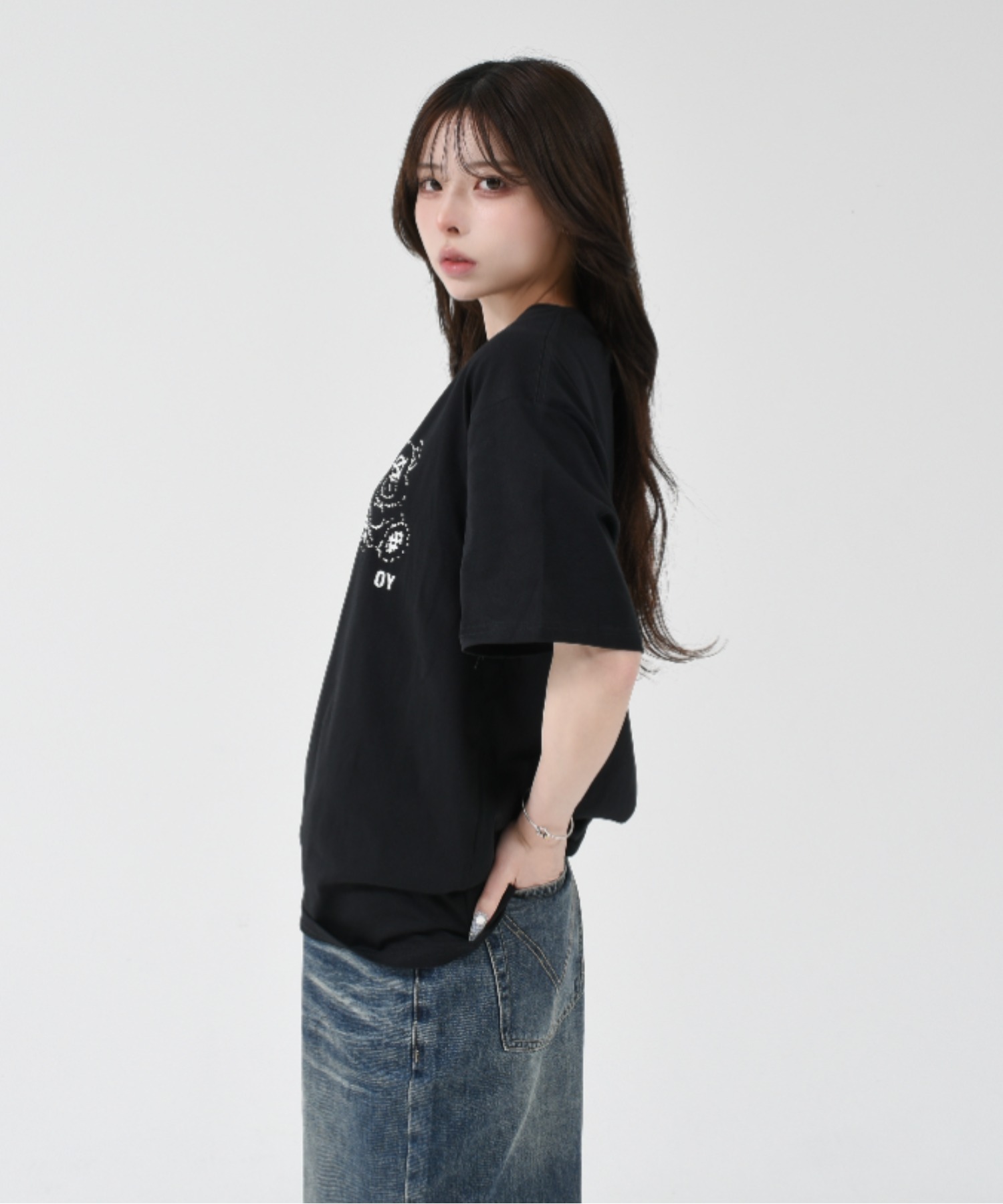 OY/オーワイ』PIXEL ART DOLLY TEE/ピクセルアートオードリー半袖T