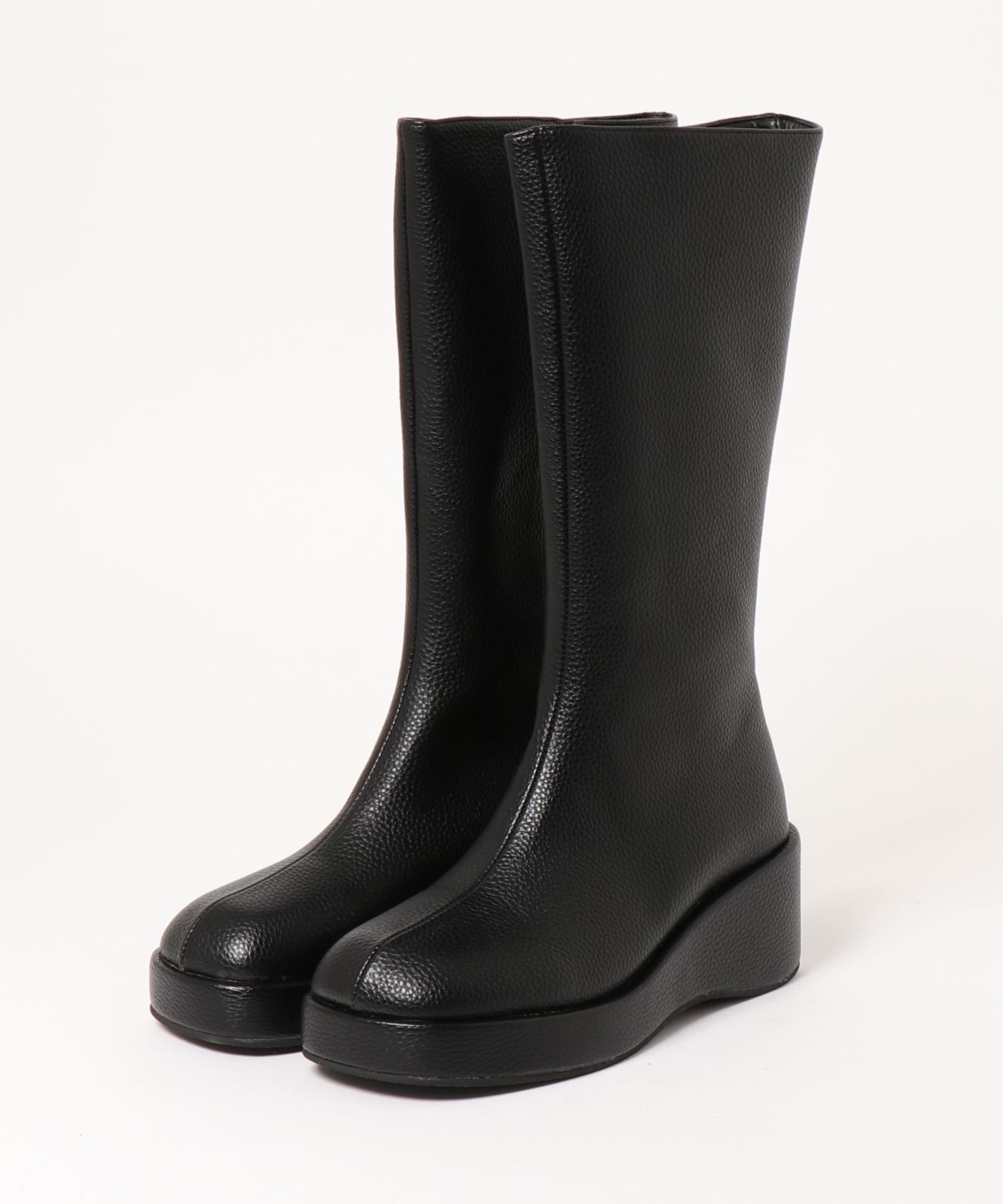 Wedge sole middle boots chs21a049-ファッション通販サイト-chuclla