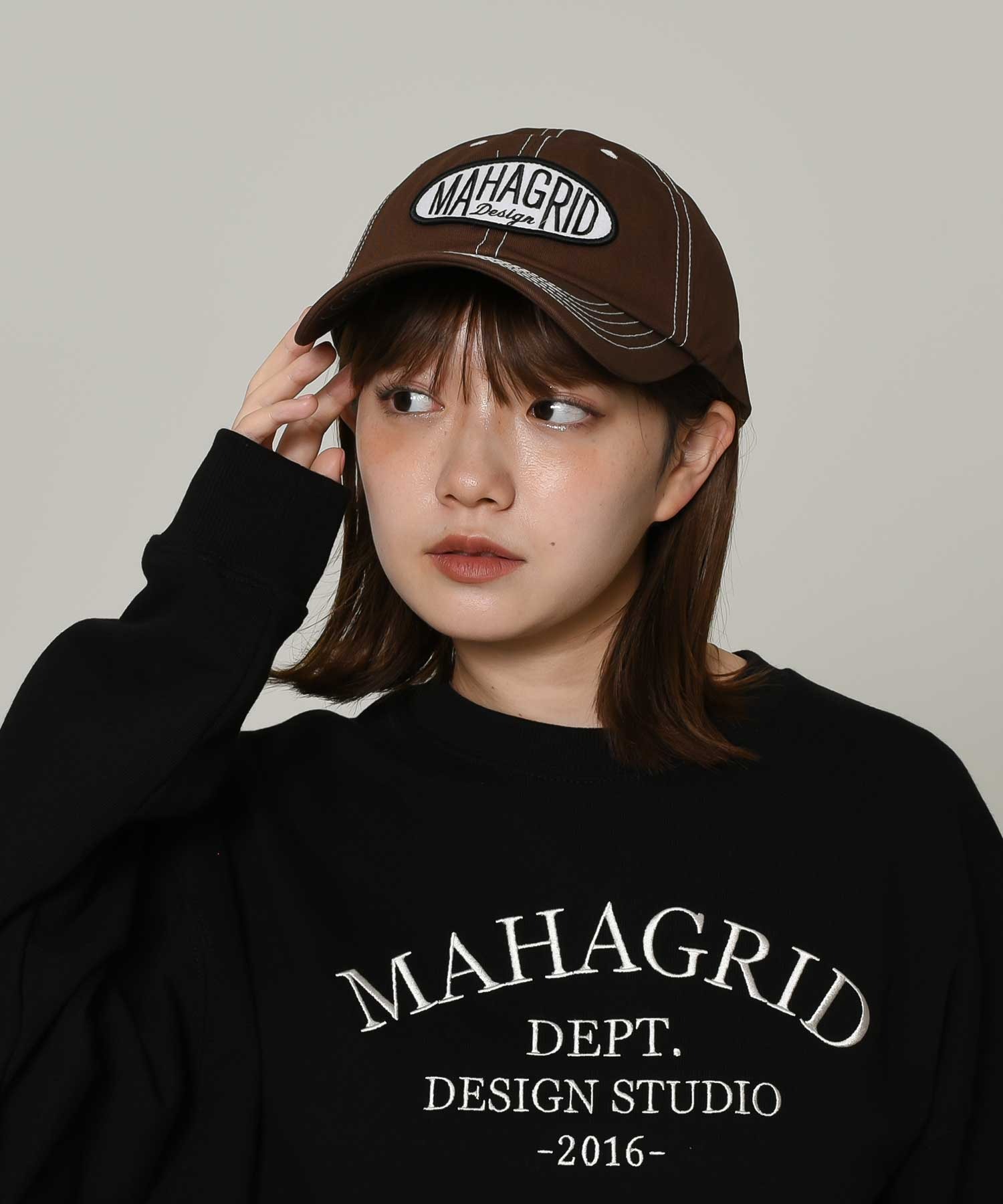 MAHAGRID キャップ mahagrid/マハグリッド』 OVAL LOGO CAP/オーバルロゴキャップ