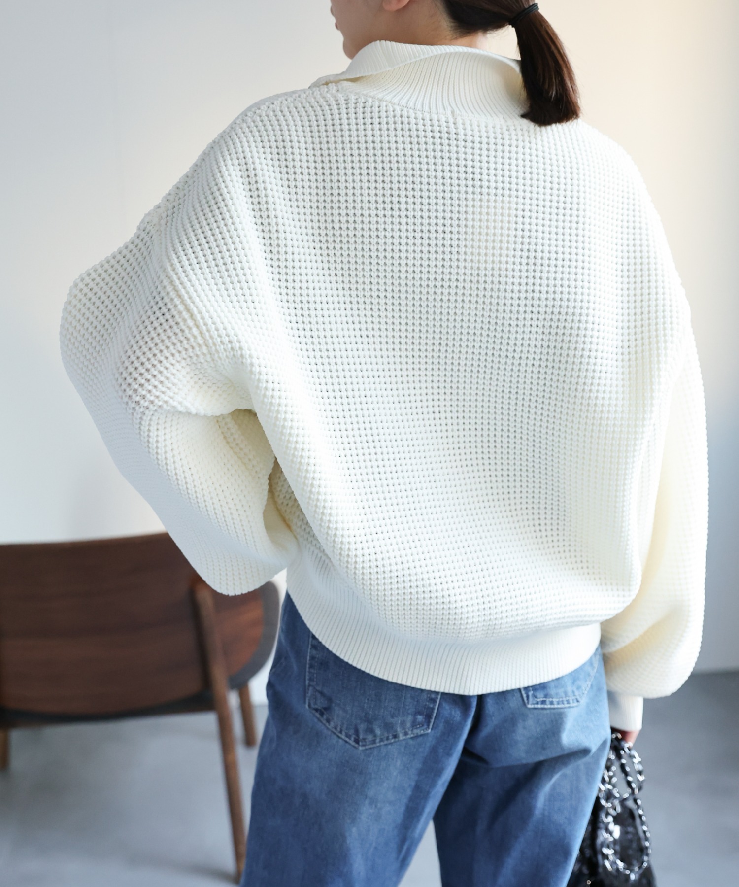 model：162cm  着用サイズ：Mサイズ