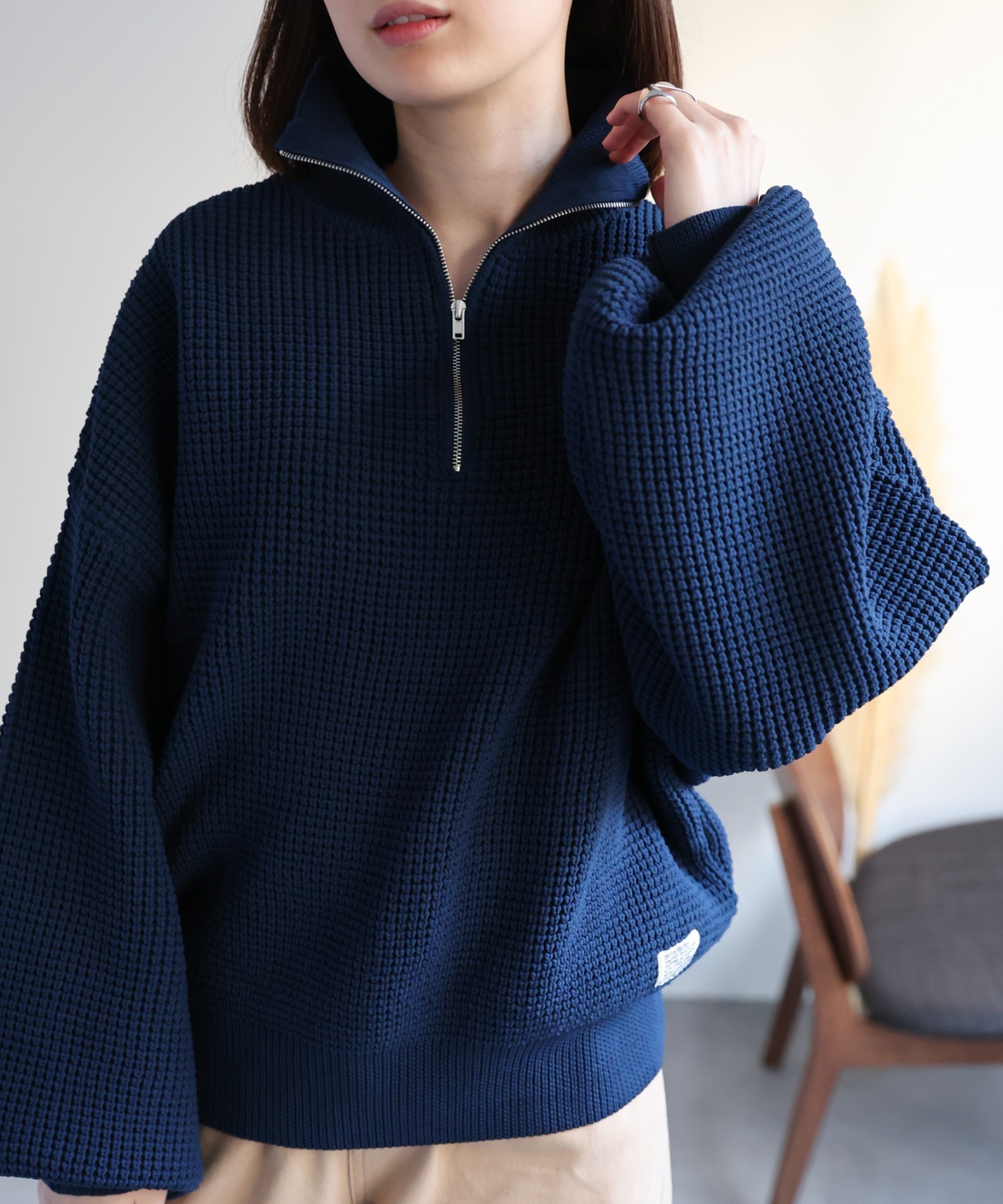 model：162cm  着用サイズ：Mサイズ