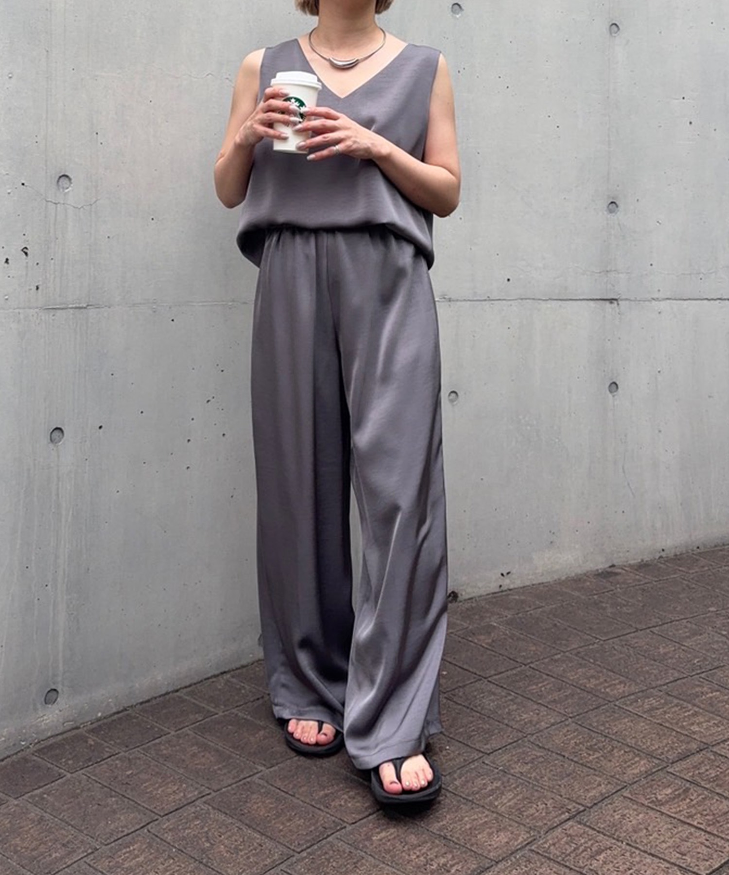 model：H148　着用サイズ：F