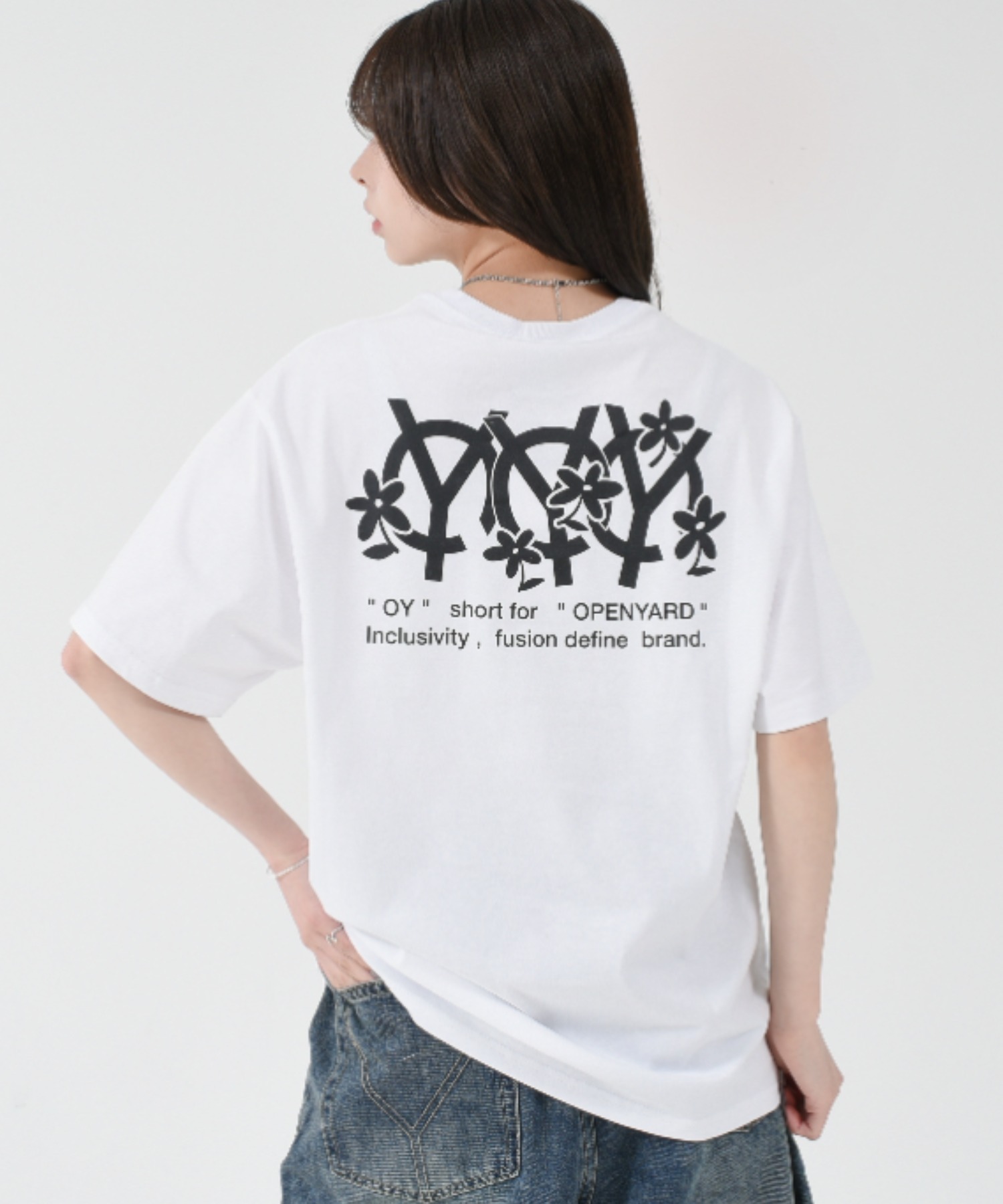 OY/オーワイ』 LILY LOGO TEE/リリーロゴ半袖Tシャツ