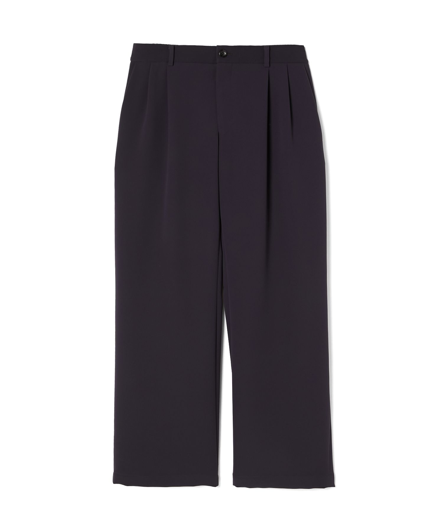 N.HOLYWOODパンツ2025SSパンツ　サイズ38 N.HOOLYWOOD サンプル品 スラックスパンツ サイズ38 ブラック