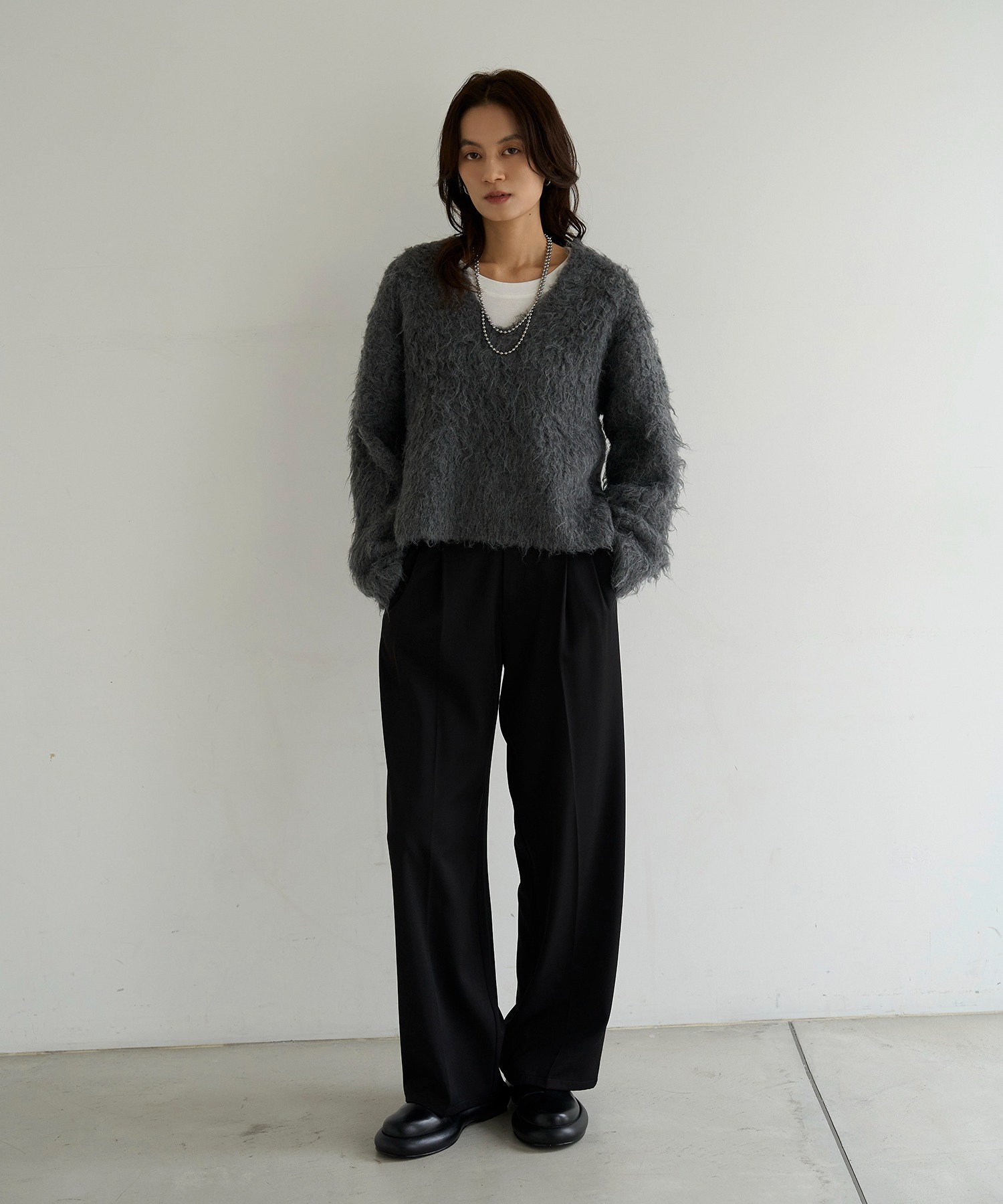 model：H165　着用サイズ：F
