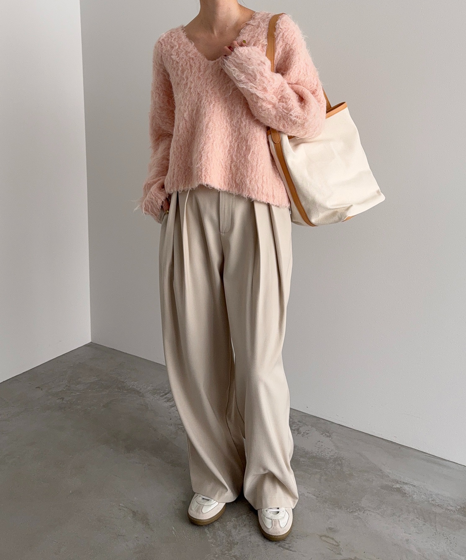 model：H165　着用サイズ：F