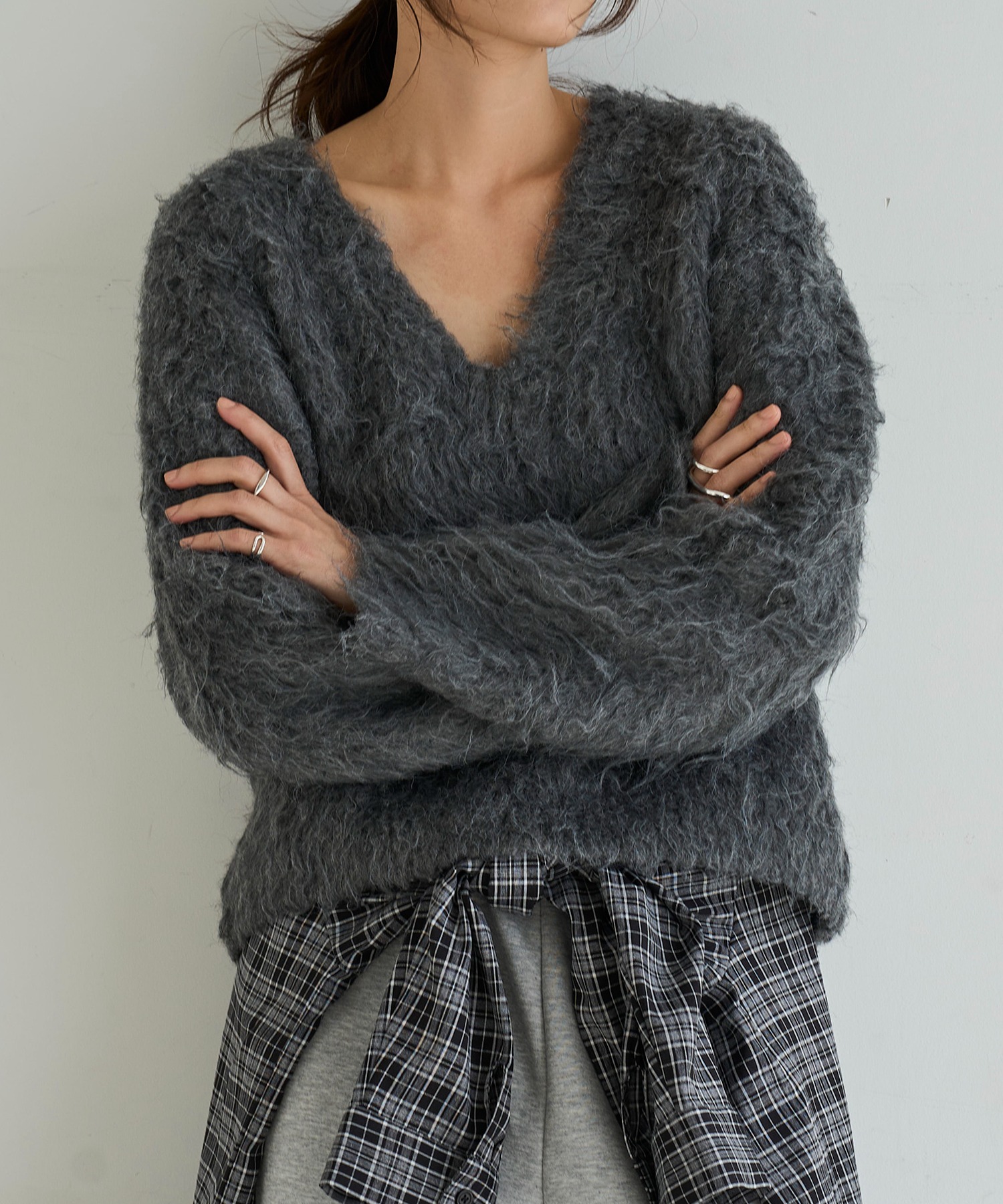 model：H165　着用サイズ：F