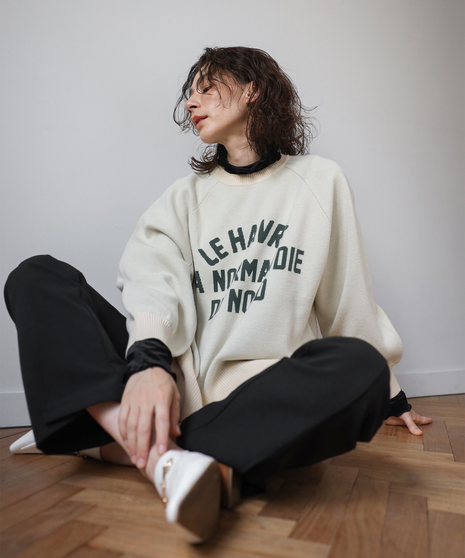 model：H168 着用サイズ：FREE