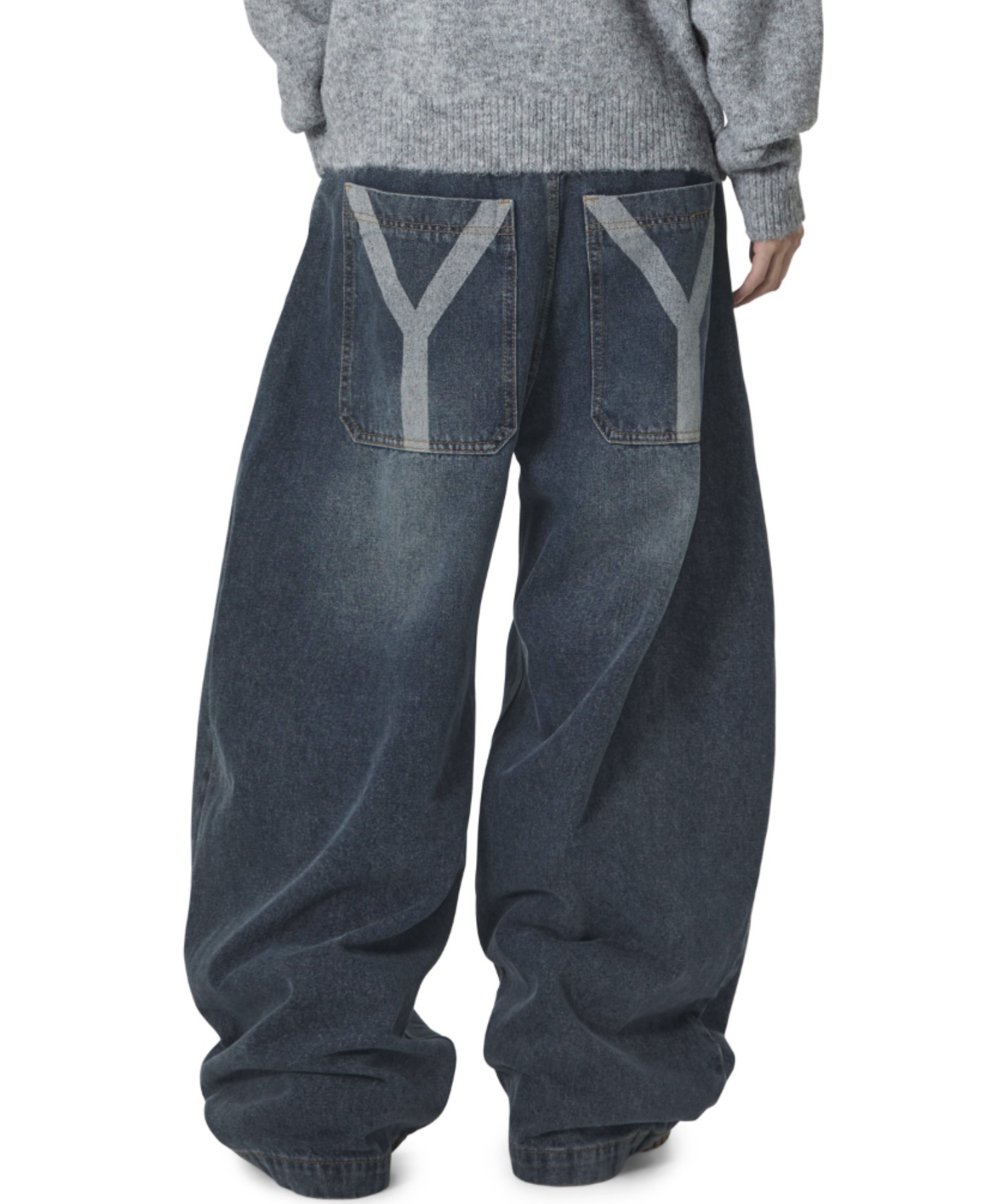 Openyard/オープンヤード』LASER WASHED WIDE VOLUME PANTS/レーザー