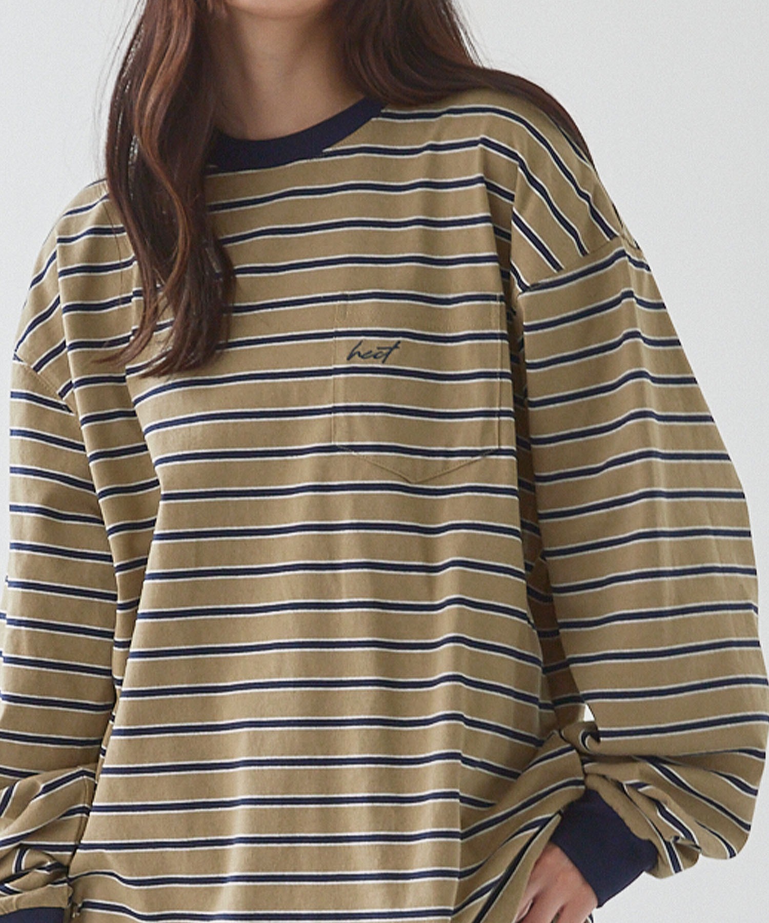 plllllleeeasse ボーダーロンT (BLACK) XL plllllleeeasse ボーダーロンT (BLACK) XL plllllleeeasse