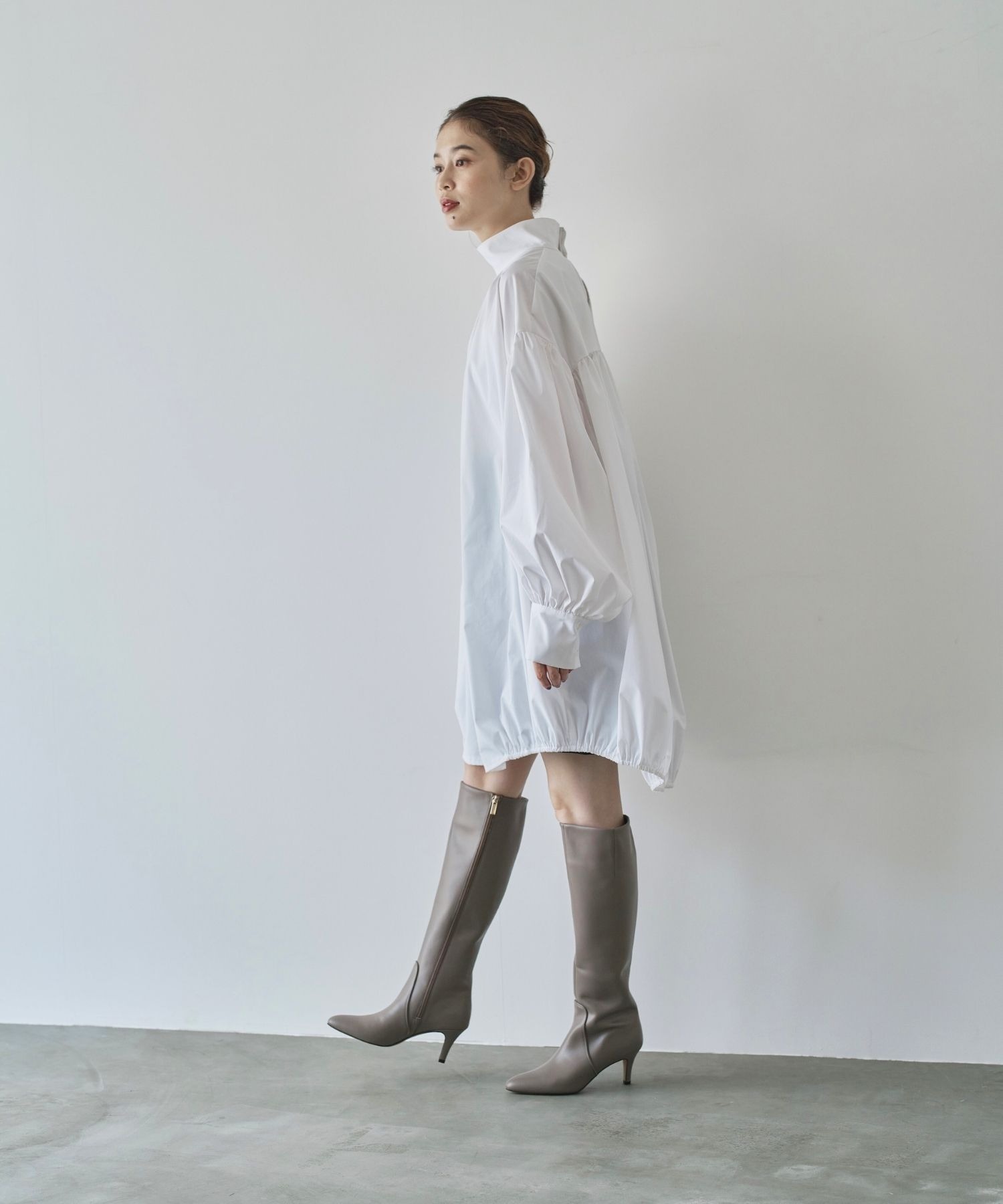 セミルーズロングブーツ